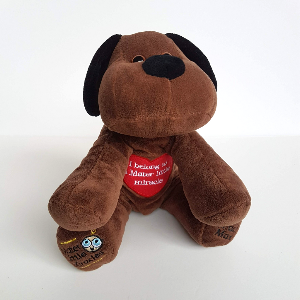 Teddy & Friends MAX DOG Puppy 25cm Mater Little Miracle Stuffed Animal Soft Toy1