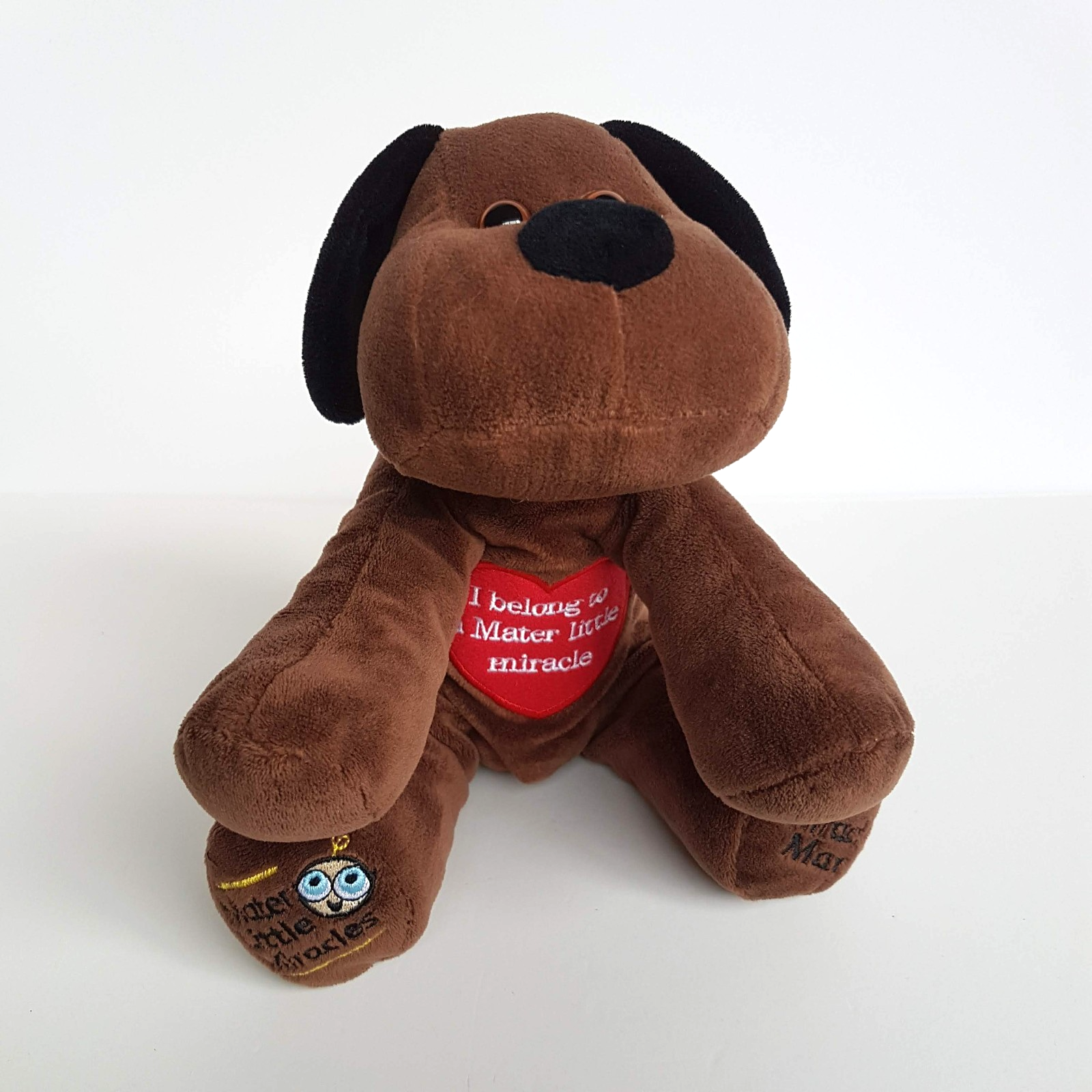 Teddy & Friends MAX DOG Puppy 25cm Mater Little Miracle Stuffed Animal Soft Toy1