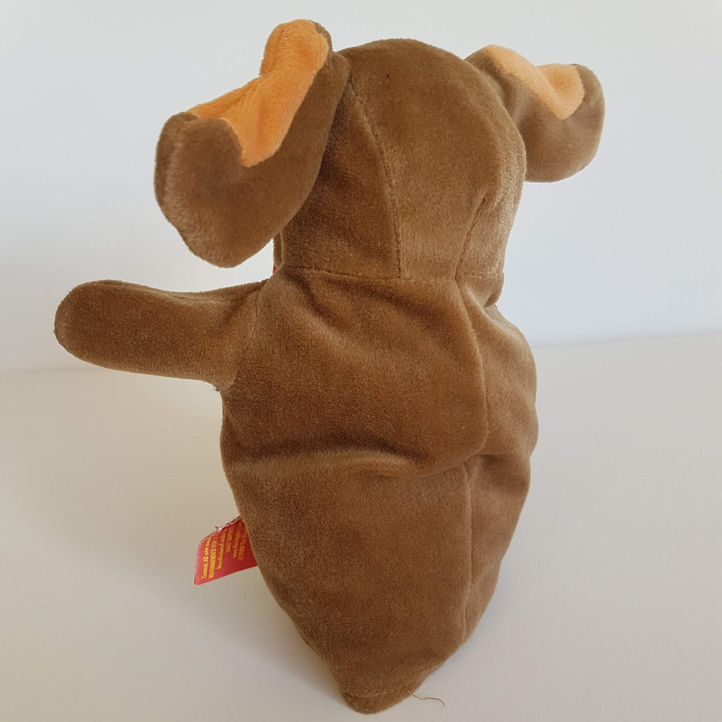 Wiggles WAGS THE DOG PUPPET Plush Soft Toy 2008 Stuffed Animal Puppy Toy 21cm5