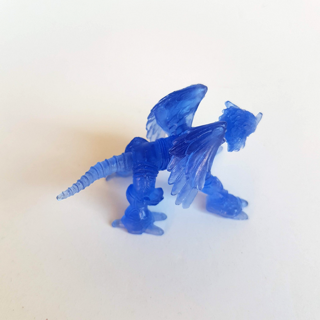 Digimon Digital Monsters ANCIENTGREYMON 2002 Blue 2cm Mini Figure H-T Bandai2