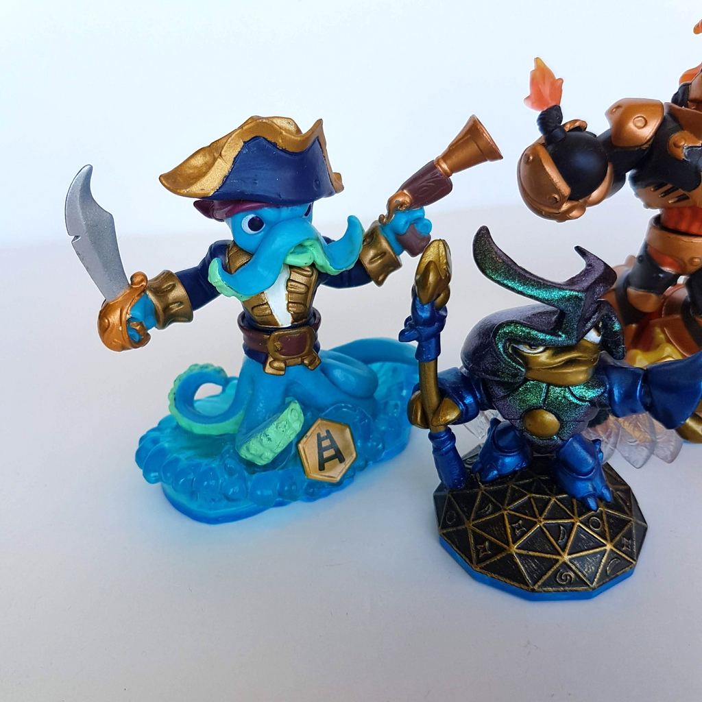 Skylanders SWAP FORCE LOT Blast Zone Wash Buckler Dune Bug Ninja Stealth Elf S31