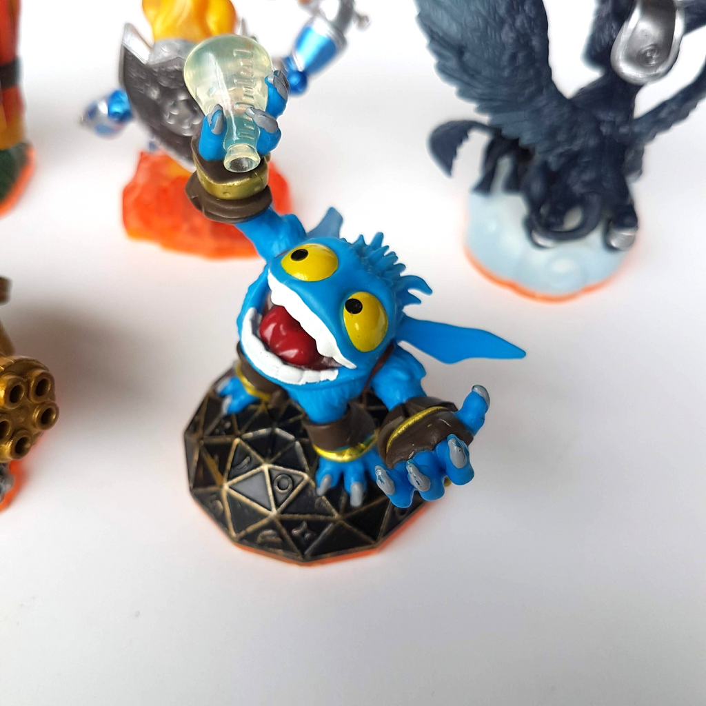 Skylanders GIANTS LOT Drobot LightCore Ignitor Sonic Boom Pop Fizz Zook Trigger12