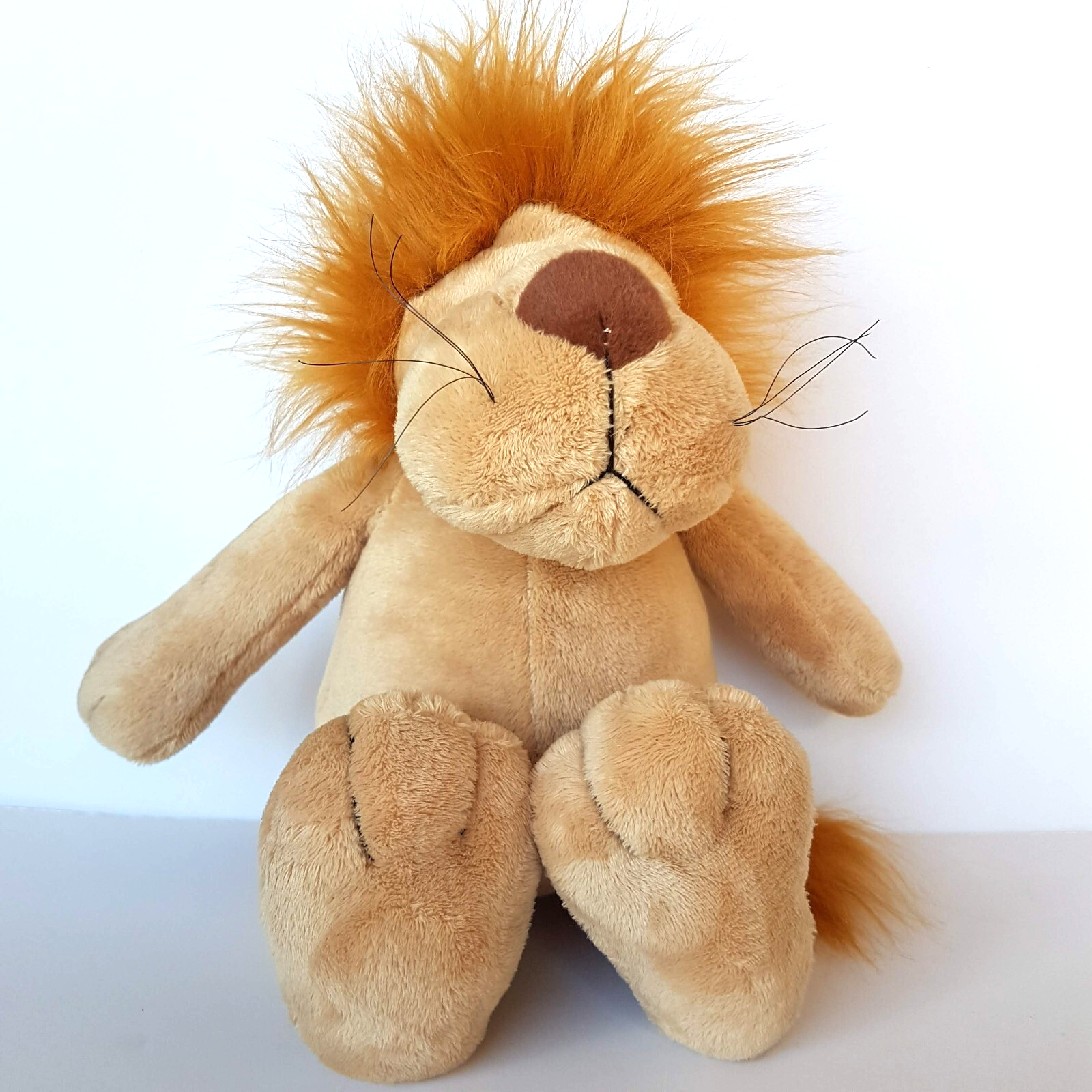 Nici LION WILD CAT Plush Soft Toy Stuffed Animal Safari Whiskers Cuddly Belly5