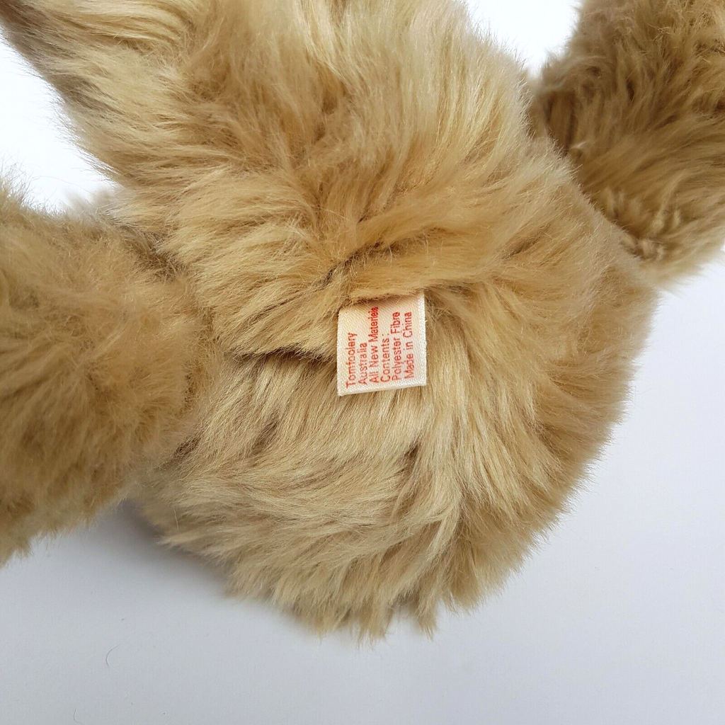 Tomfoolery TEDDY BEAR Plush 29cm Soft Toy Stuffed Animal Pet Tartan Bow Cuddly10