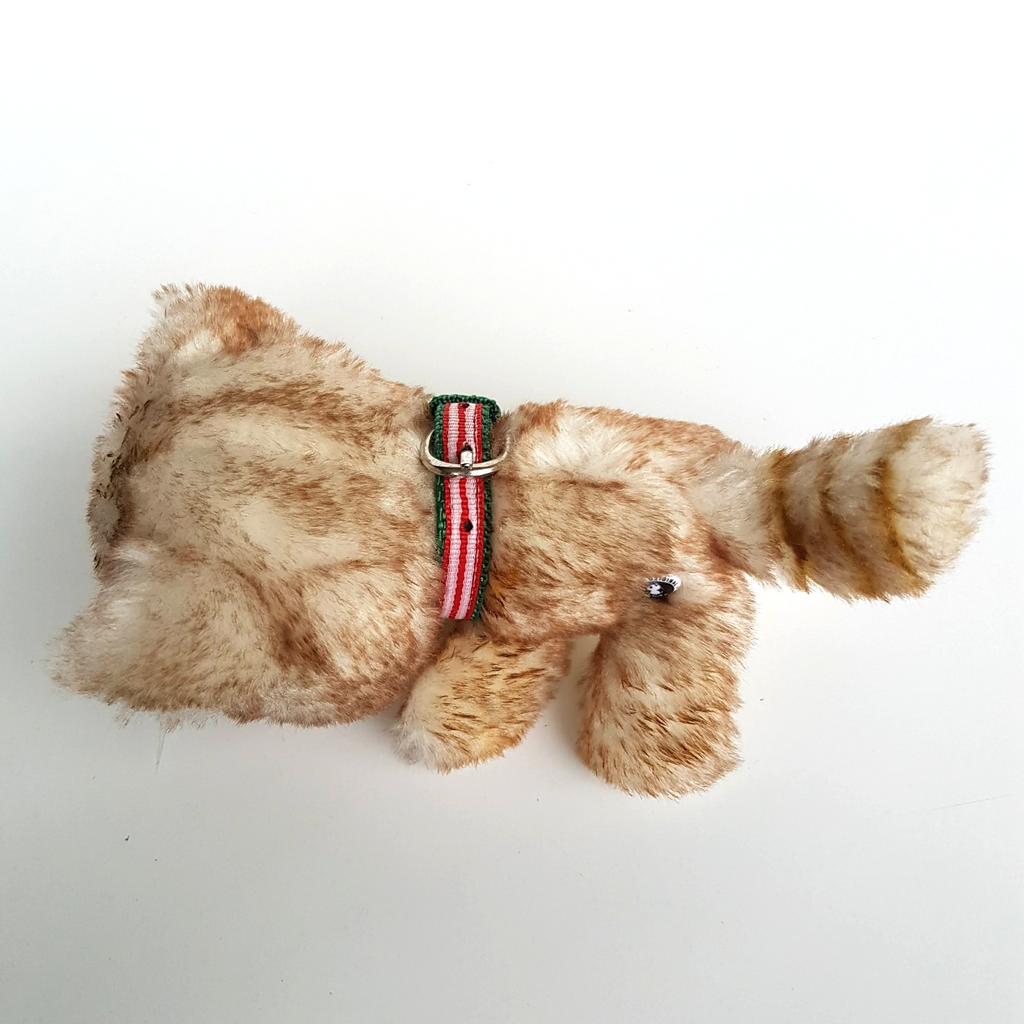 ARTLIST The Cat TABBY Plush Kitten Soft Toy Stuffed Animal Collar Retired Cute5