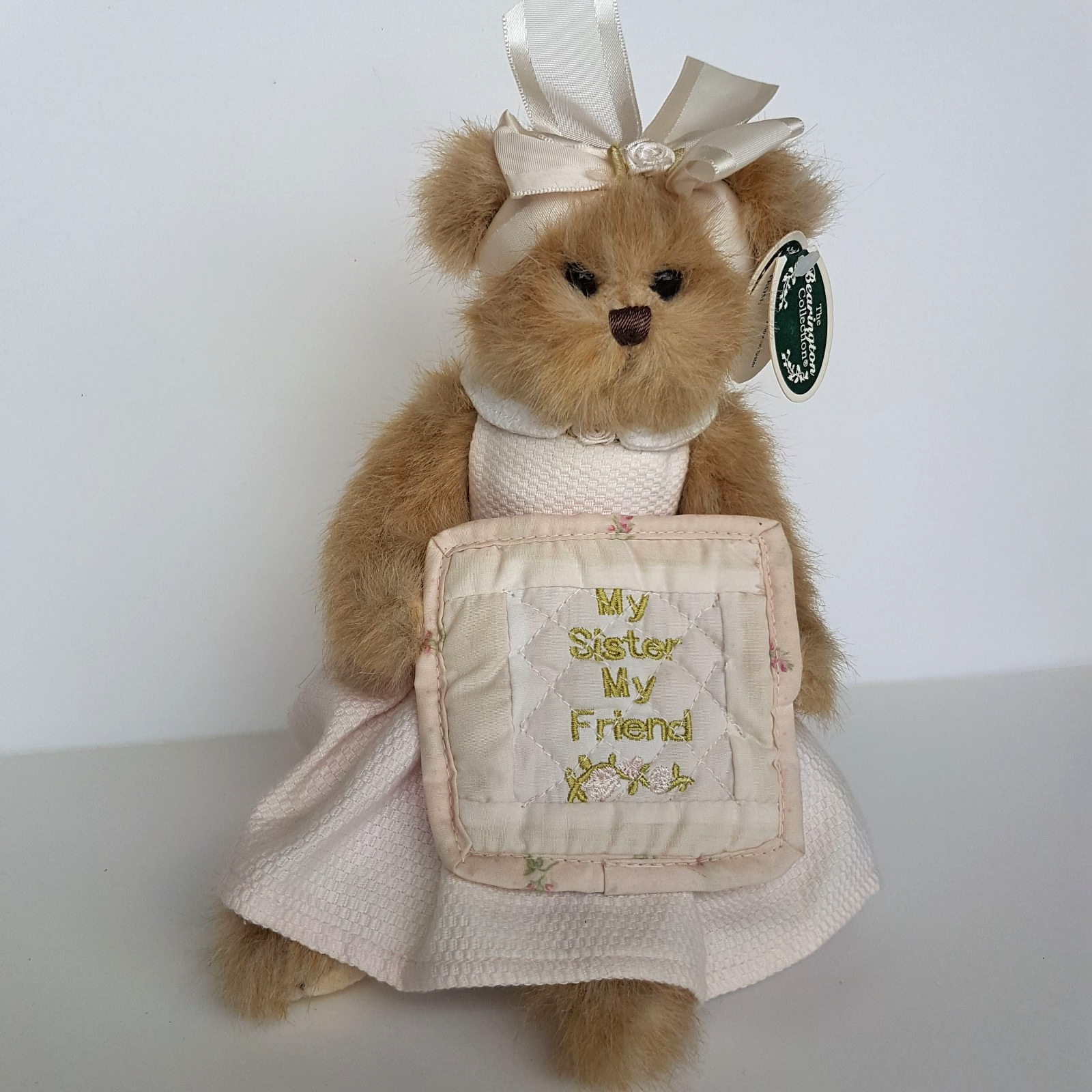 Bearington Collection TEDDY BEAR My Sister Friend 29cm Toy LIMITED EDITION TAGS4