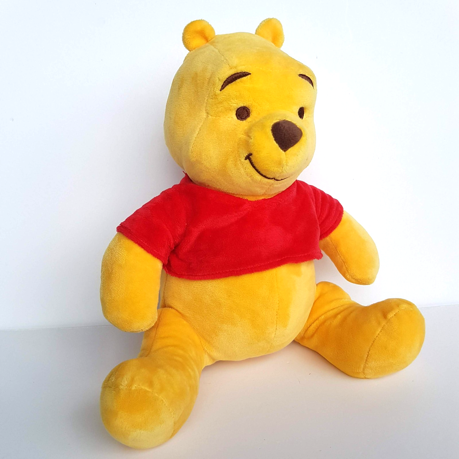 Disney WINNIE THE POOH Baby Plush 26cm Soft Toy Lovey Sleep Stuffed Animal Cute0