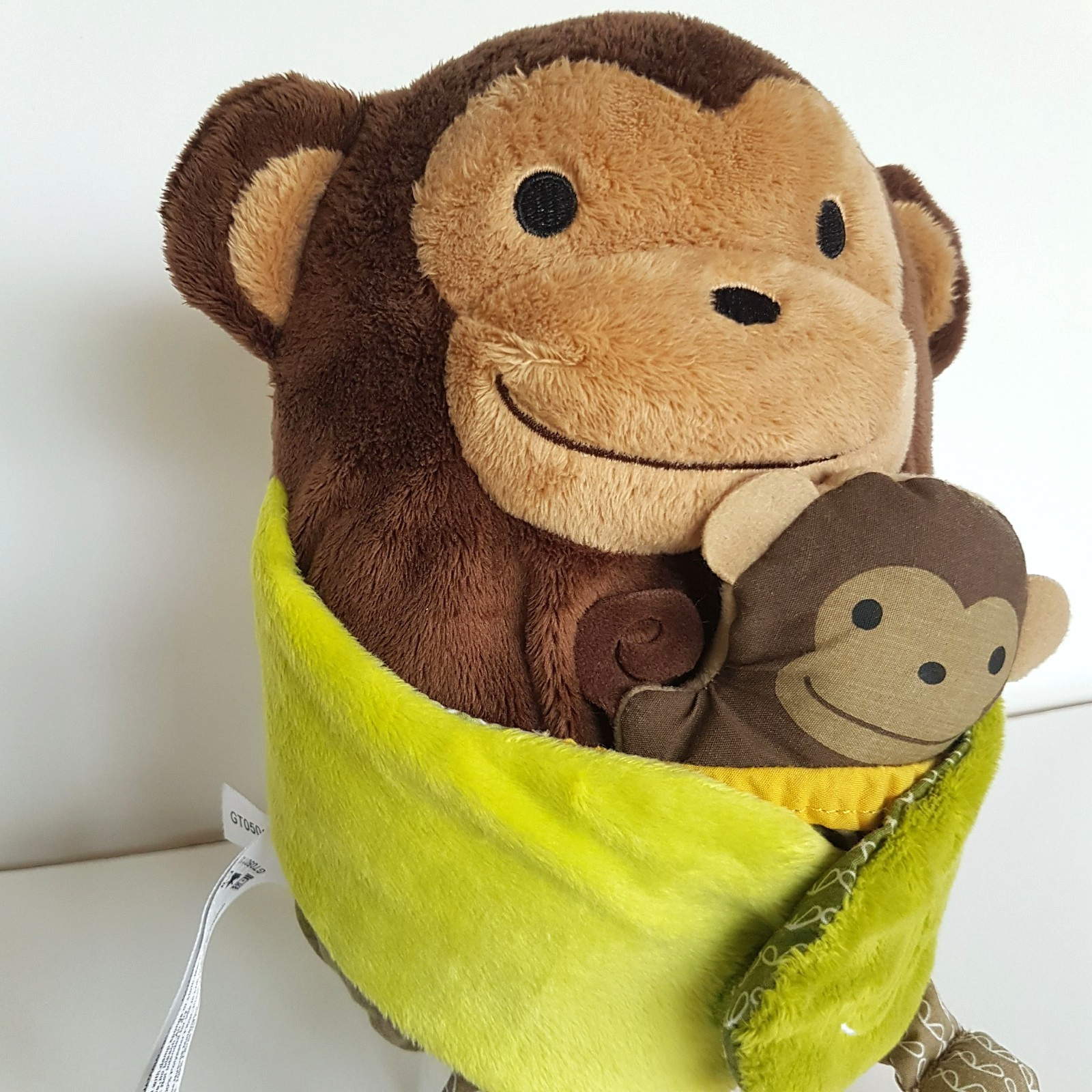 Skip Hop MONKEY & BABY Baby Activity Toy Rattle Soft Toy Crinkle Mirror Soft Toy1