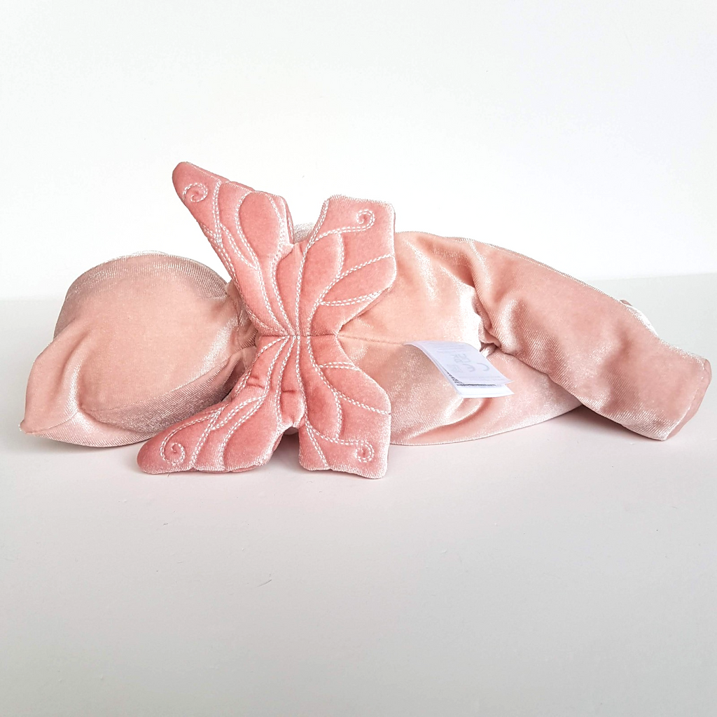 Olli Ella DOZY DINKUMS AURORA Fairy Doll Pink Plush Soft Fabric Doll Sleeping7