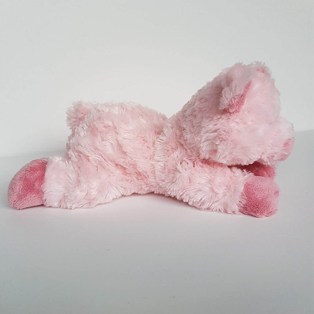 Tomfoolery MINKPLUSH PIG Little Miss P Stuffed Animal 17cm Pink Soft Toy Floppy1