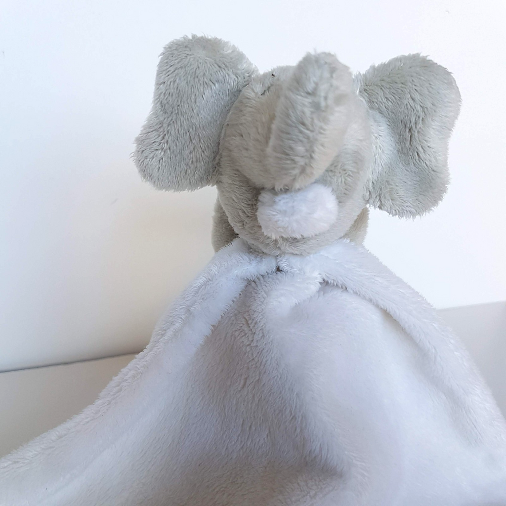 Bebe by Minihaha ELEPHANT Lovey Plush Security Comforter Sleep Blanket Soft Toy2