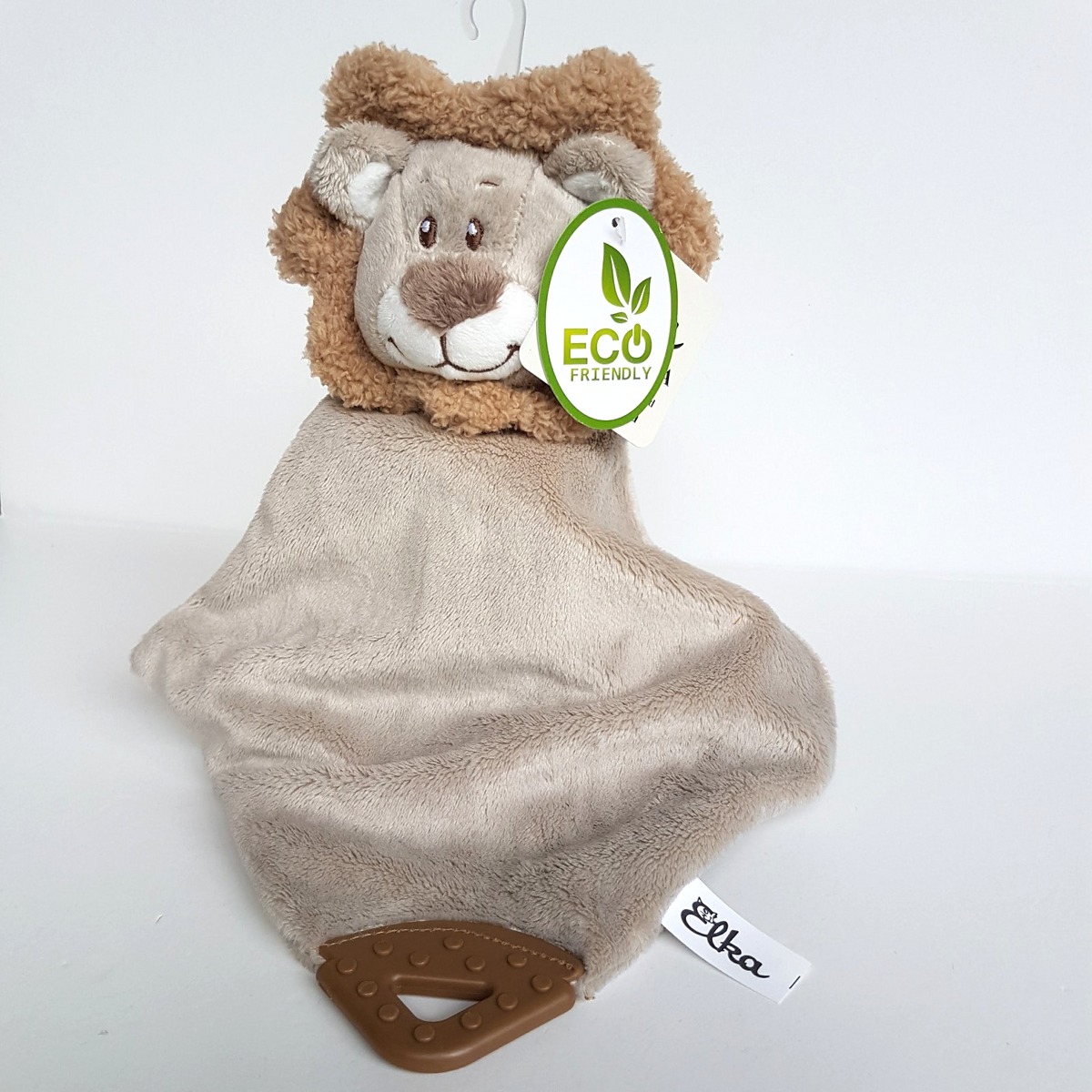Elka Brown LION Lovey Security Comforter TAGS Sleep Soother Baby Soft Toy Cute3