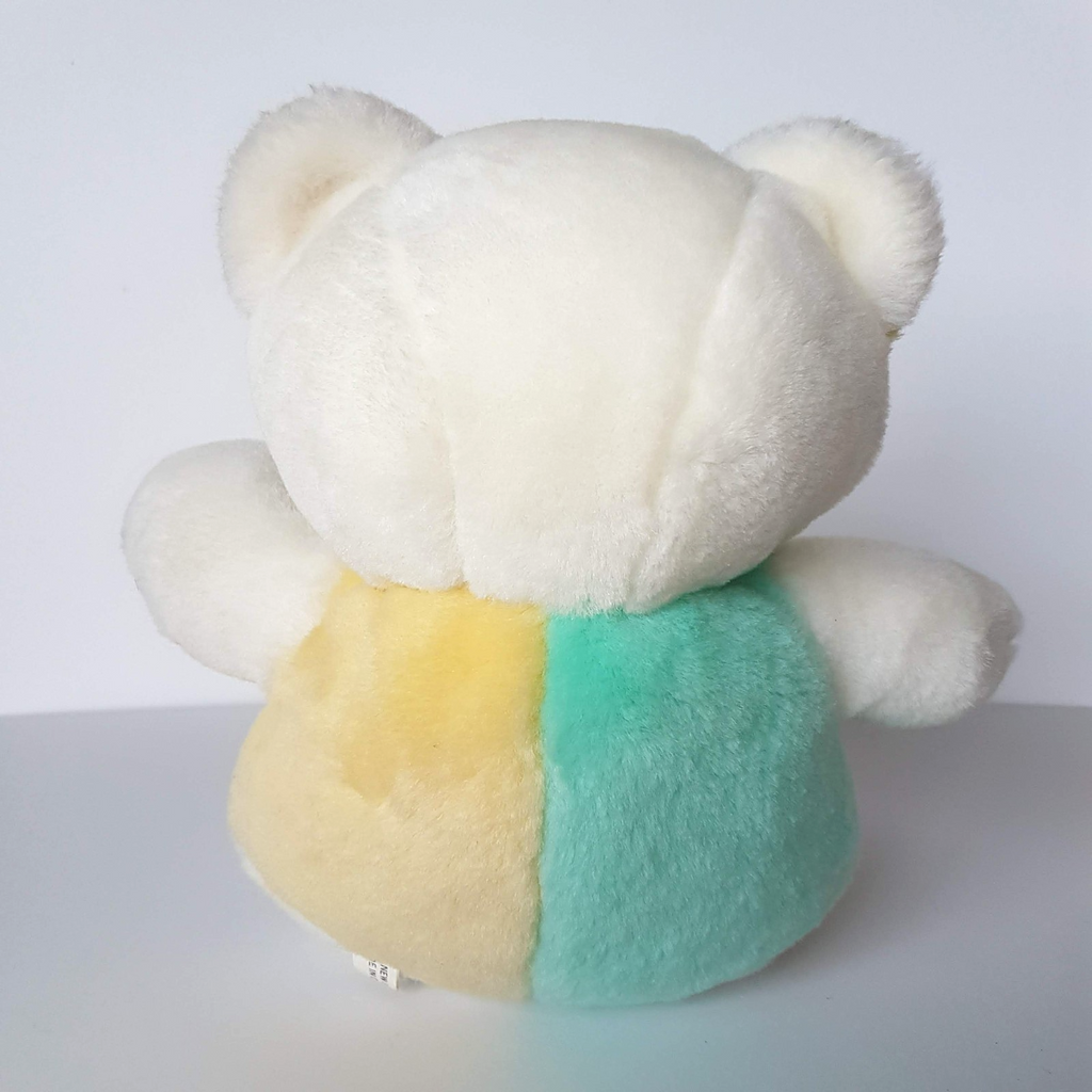 Pastel COLOUR BLOCK Teddy Bear 24cm Plush Stuffed Animal Soft Toy CUTE Unique3
