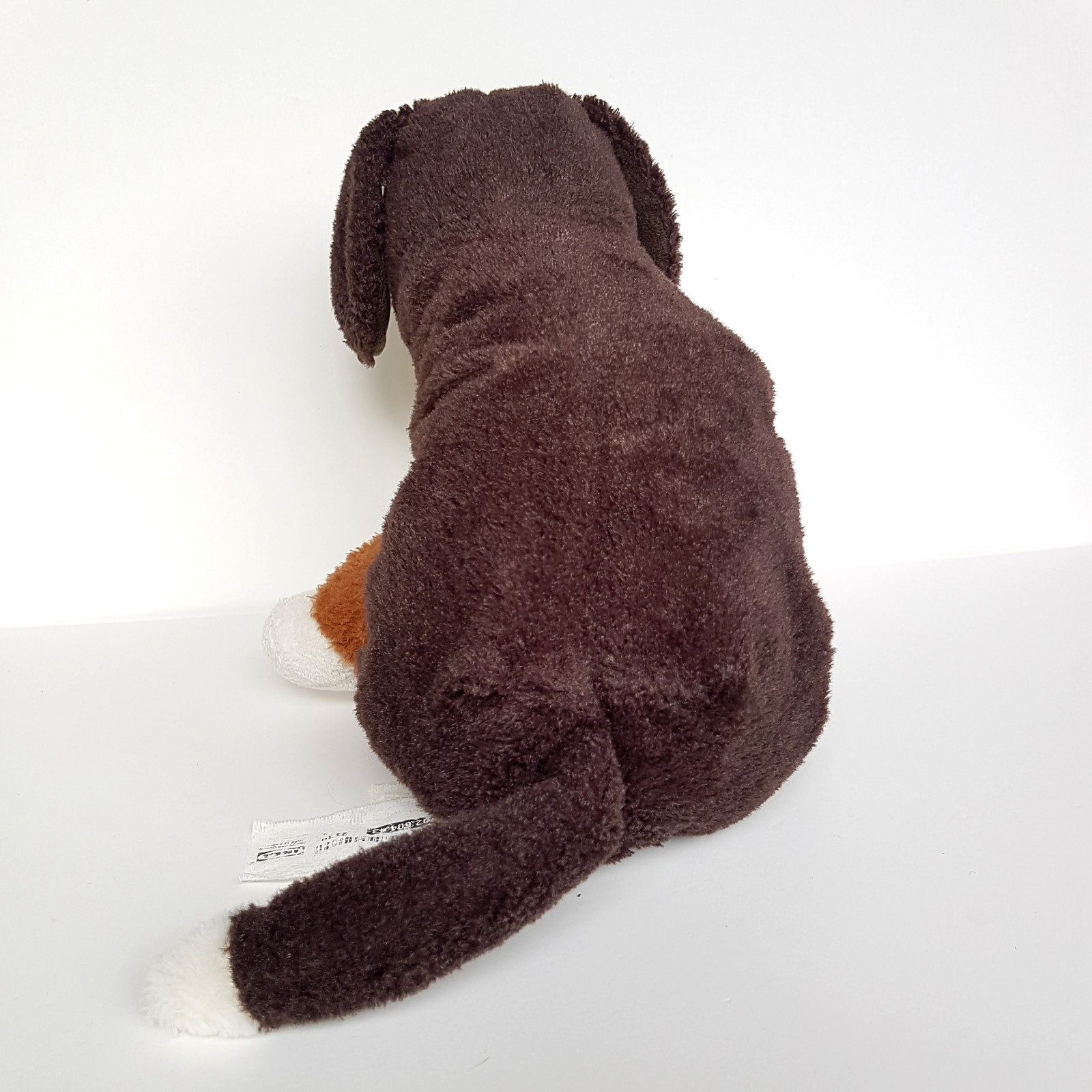 Ikea ST BERNARD DOG Puppy Plush 37cm Stuffed Animal Soft Toy HOPPIG Floppy EUC5