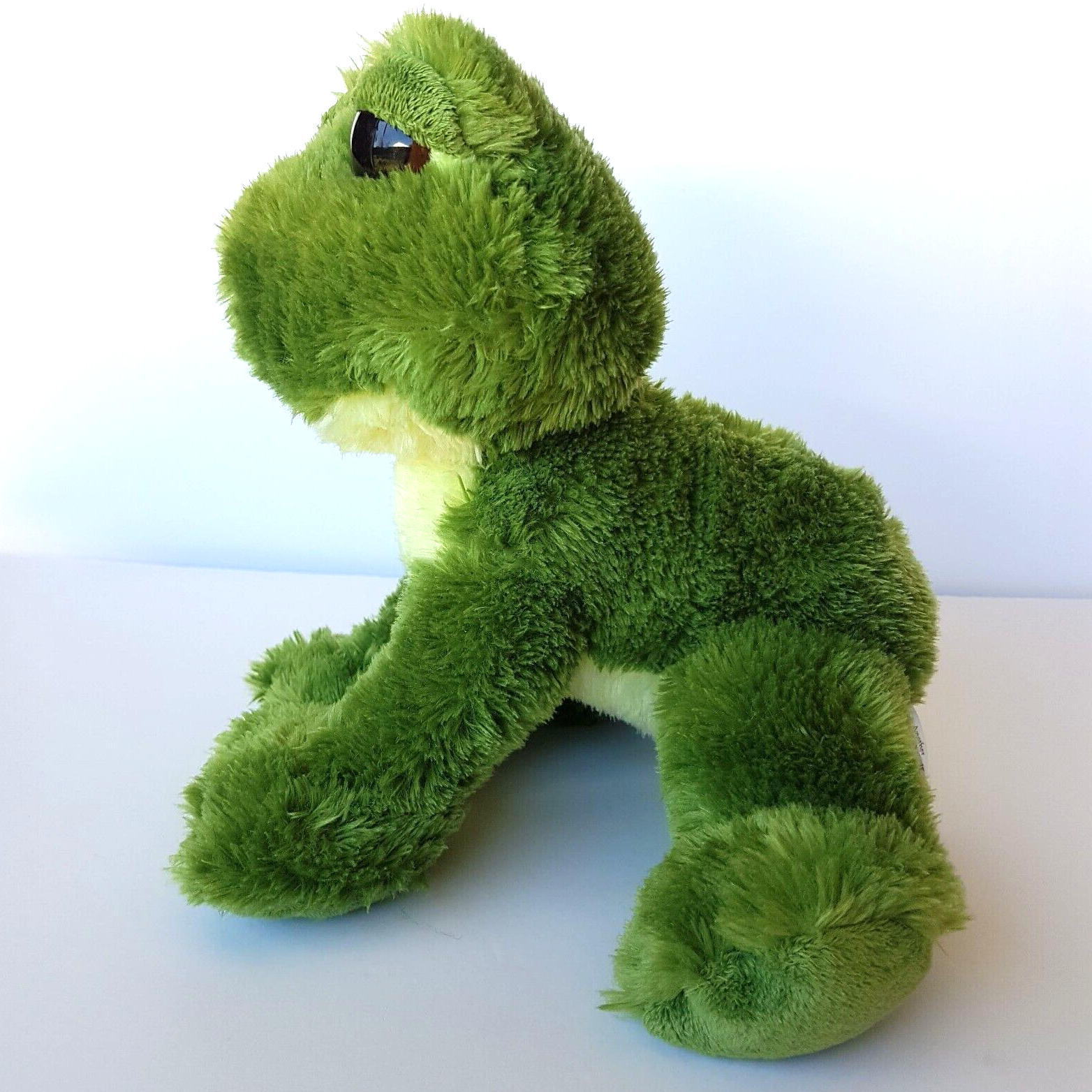 GREEN FROG Plush KORIMCO 22cms Soft Toy Stuffed Animal Reptile Beanbag Cuddle5