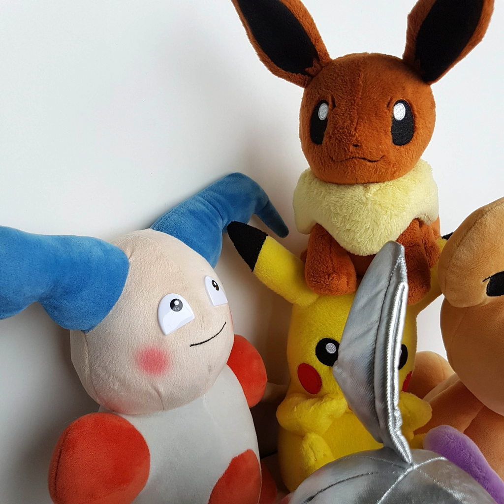 POKEMON PLUSH LOT Mr Mime Sobble Mewtwo Pikachu Eevee Plush Soft Toy Nintendo3