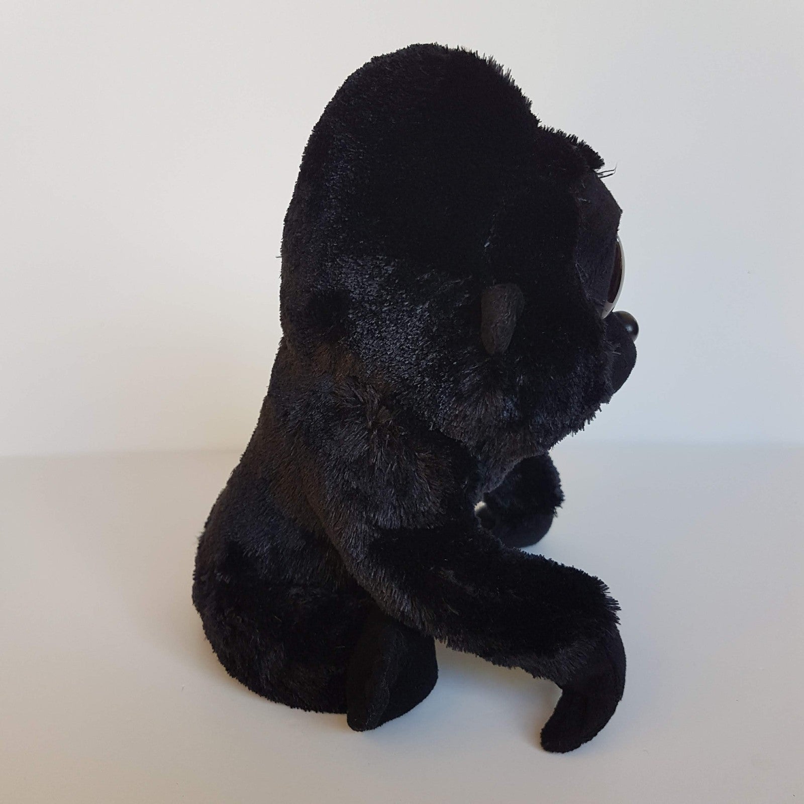 TY SILK Beanie GEORGE GORILLA Medium 23cm Black Monkey Soft Toy Stuffed Animal6