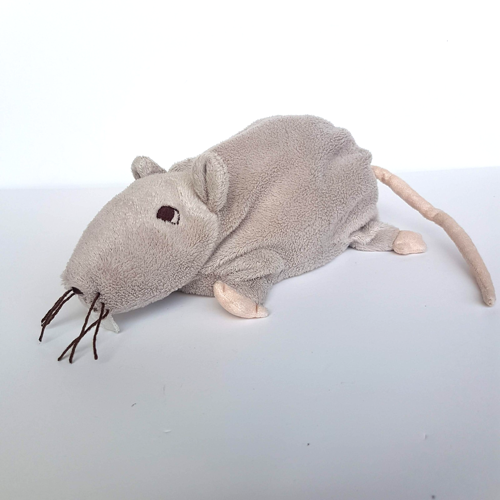 IKEA MINNEN RATTA RAT MOUSE Warm Grey 21cm Plush Stuffed Animal Rodent Soft Toy9