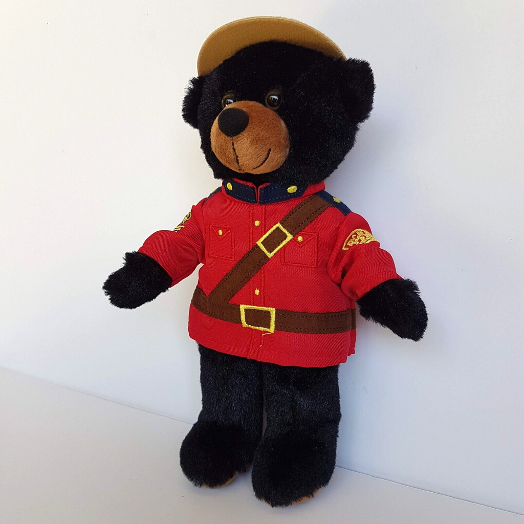 Royal Canada Mounted Police TEDDY BEAR Plush Uniform Stuffed Animal Soft Toy4