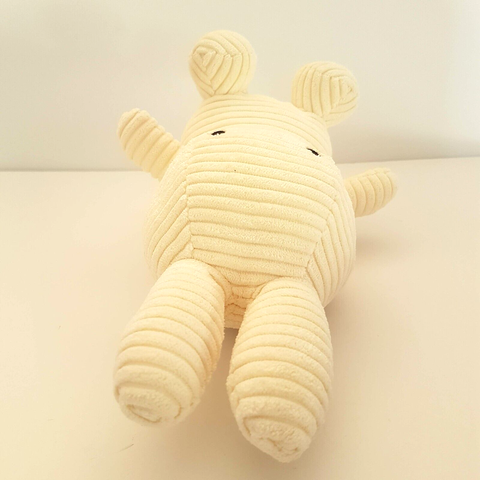 MIFFY Nijntje Corduroy Bunny Rabbit Plush Cream 9.5” Stuffed Animal Soft Toy7