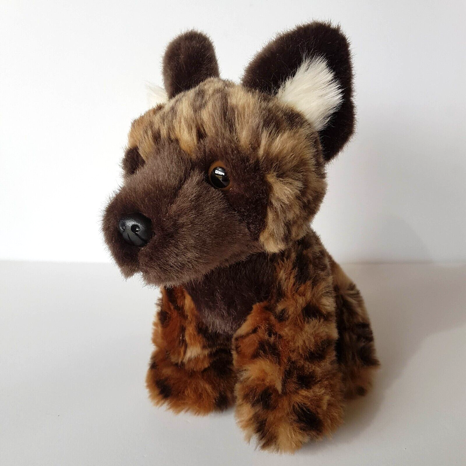 Korimco AFRICAN WILD DOG Plush Soft Toy 20cm Stuffed Animal Wild Safari Animal0