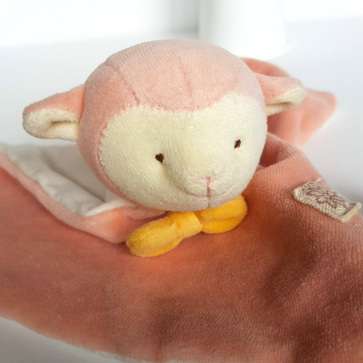 MiYim VELOUR LAMB Baby Lovey Plush Security Blanket Comforter Sleep Soft Toy6