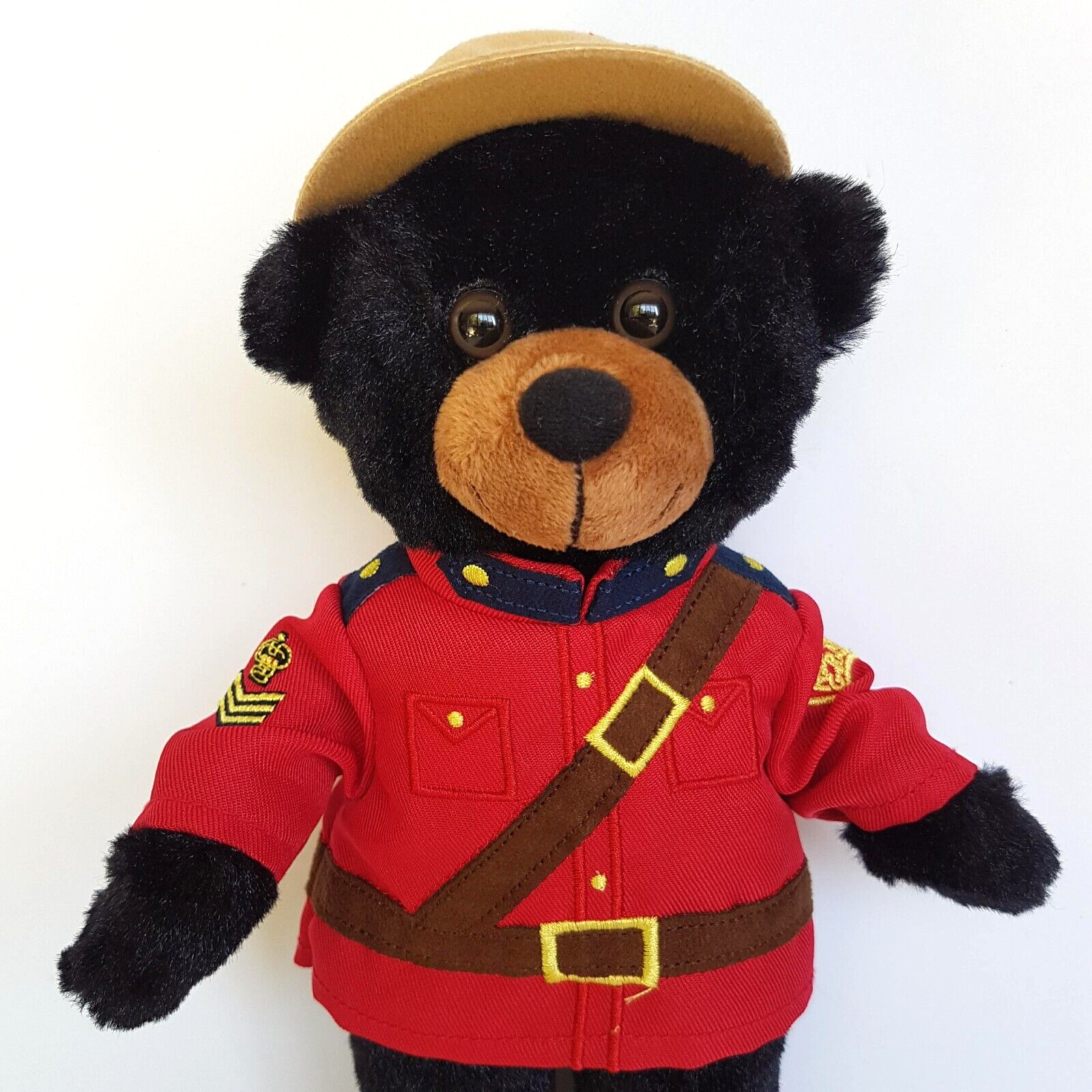Royal Canada Mounted Police TEDDY BEAR Plush Uniform Stuffed Animal Soft Toy1