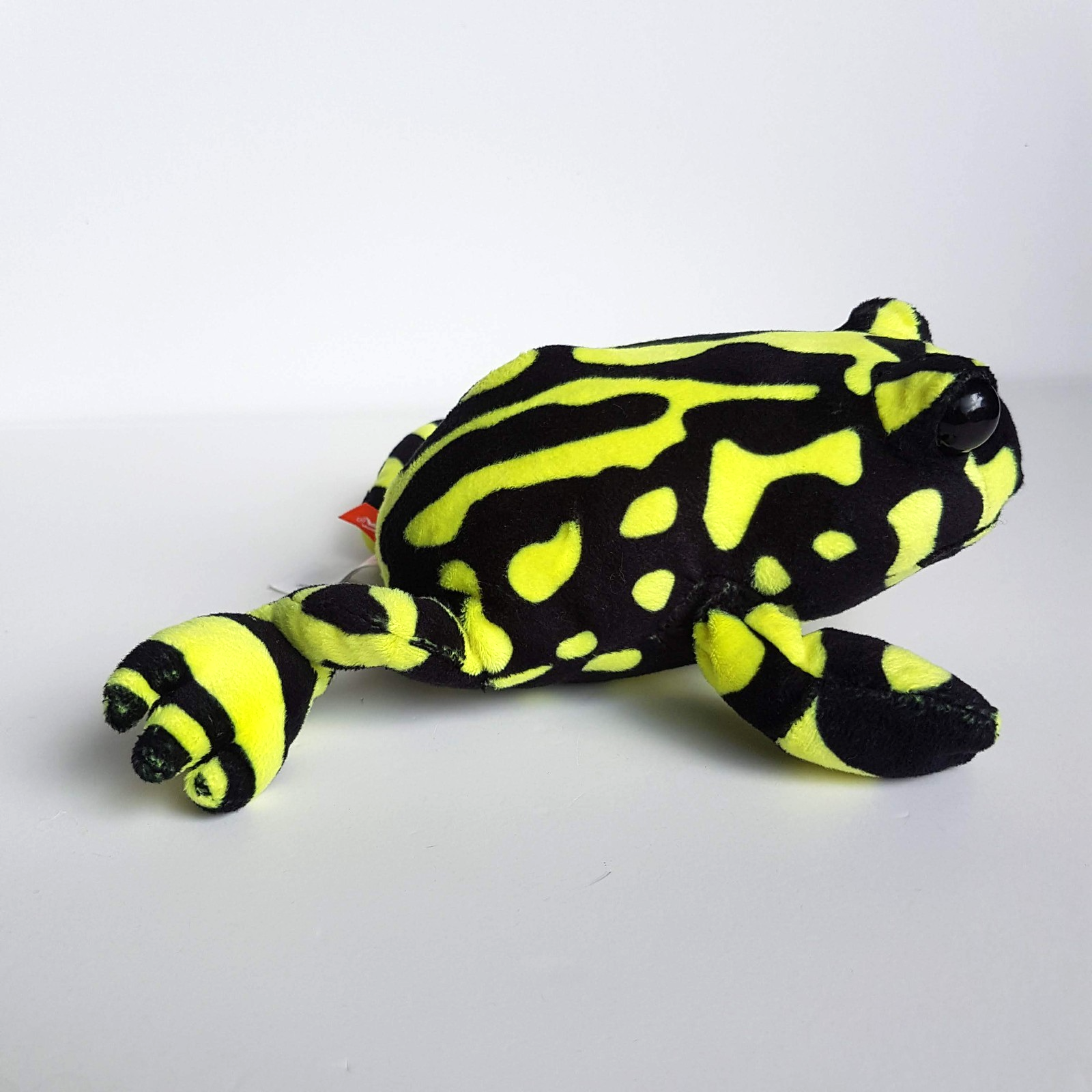 Wild Republic CORROBOREE FROG Plush Stuffed Animal Soft Toy Reptile Yellow Black7