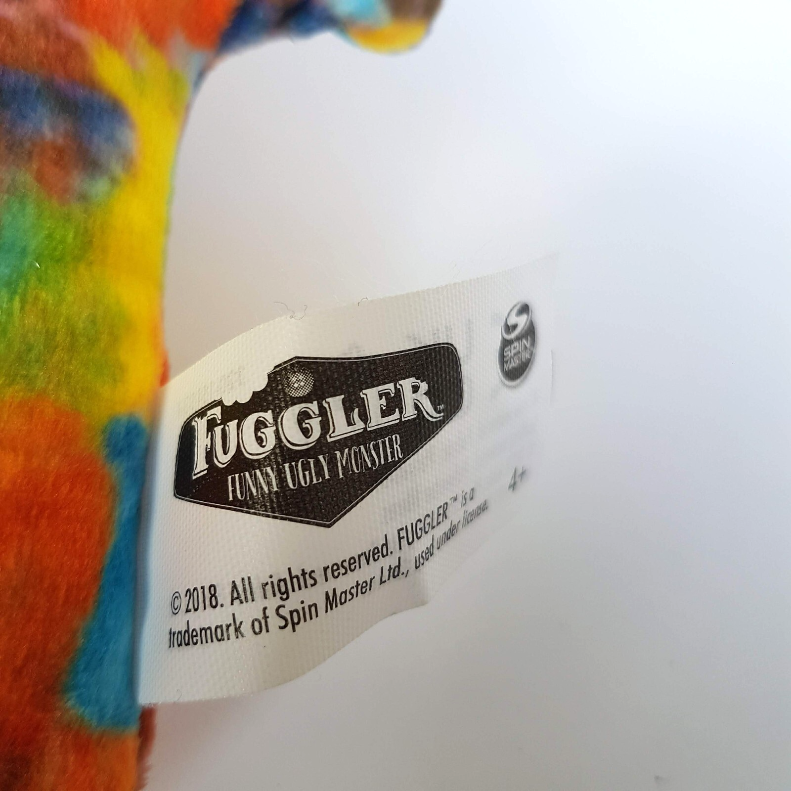 Fuggler RABID RABBIT Plush Funny Ugly Monster Laboratory Misfits Orange Splatter5