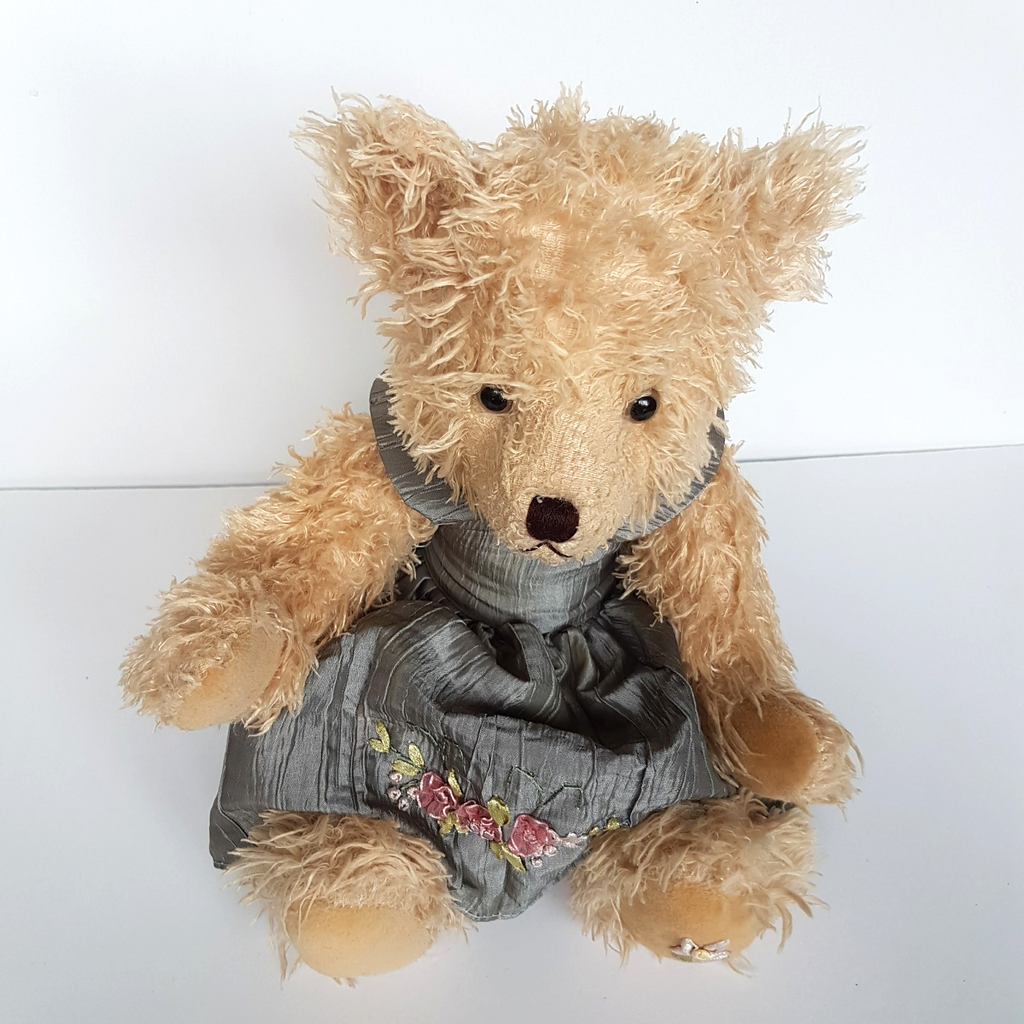 Settler Bears TAFFETA ROSE BEAR Plush 40cm 5 Way Jointed Stuffed Animal Soft Toy6