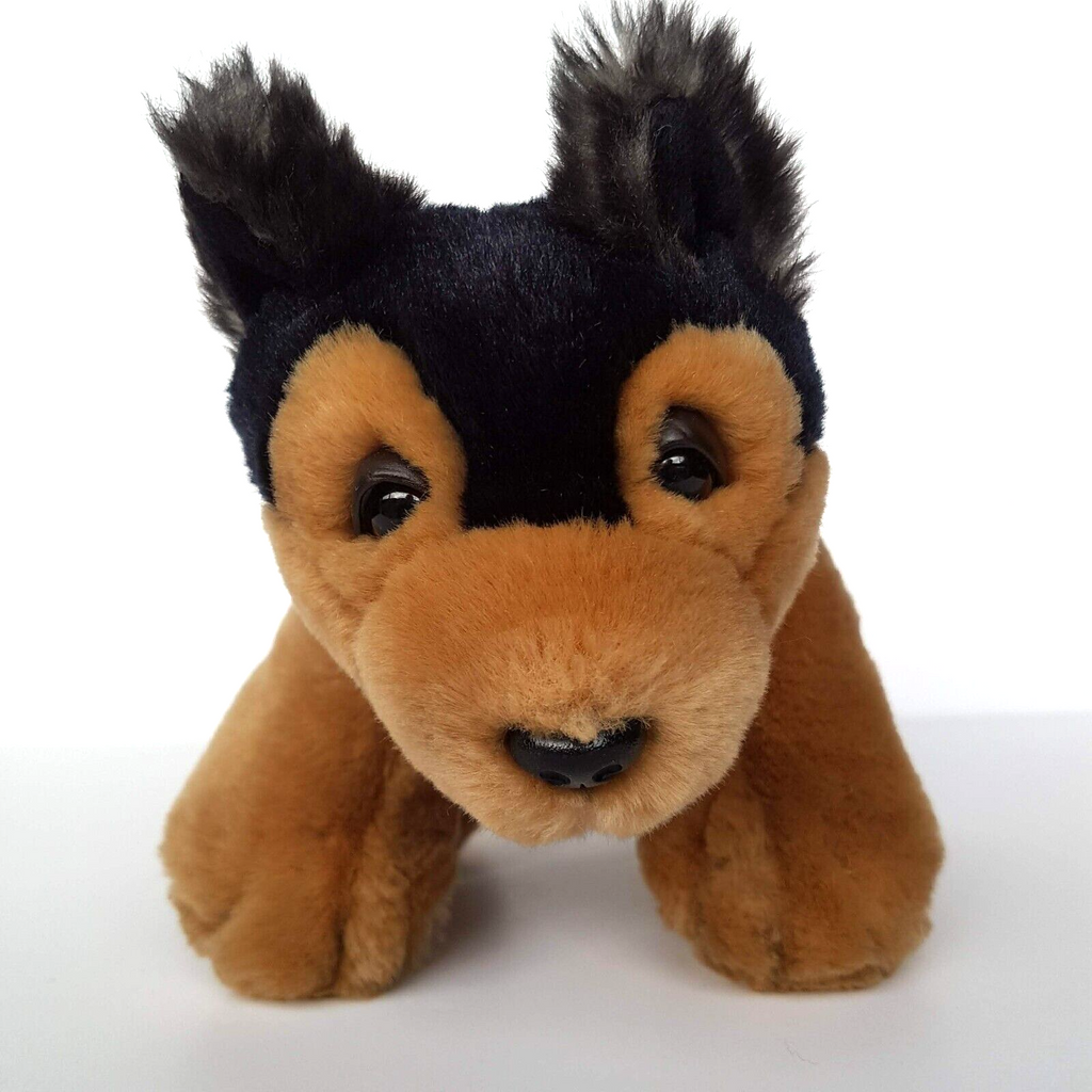 Keel DOBERMAN ROTTWEILER Dog Plush Puppy Small Soft Toy Stuffed Animal Cute Toy3