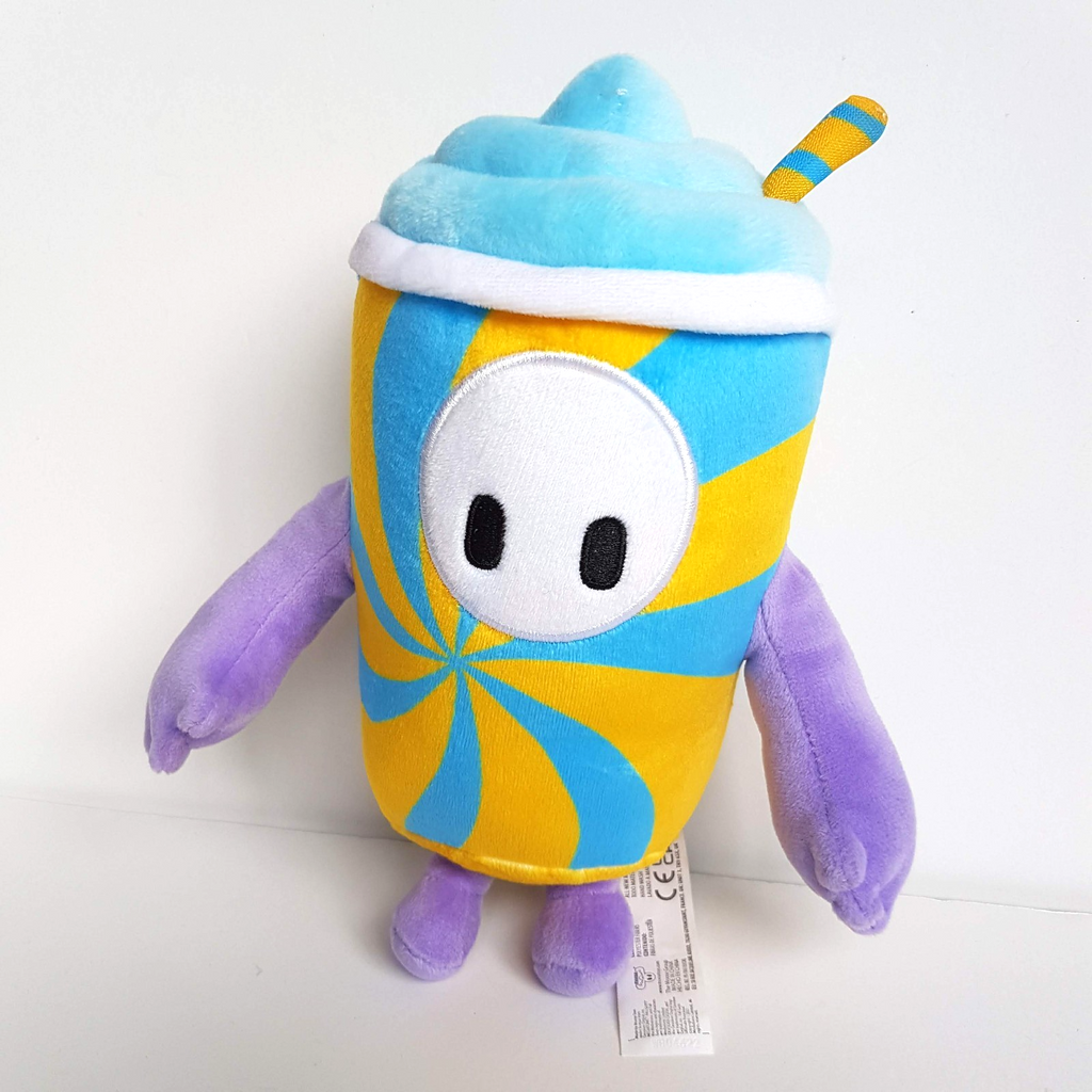 FALL GUYS Frozen Drink Plush 21cm Game Soft Toy Character Toy Blue Yellow Bean2