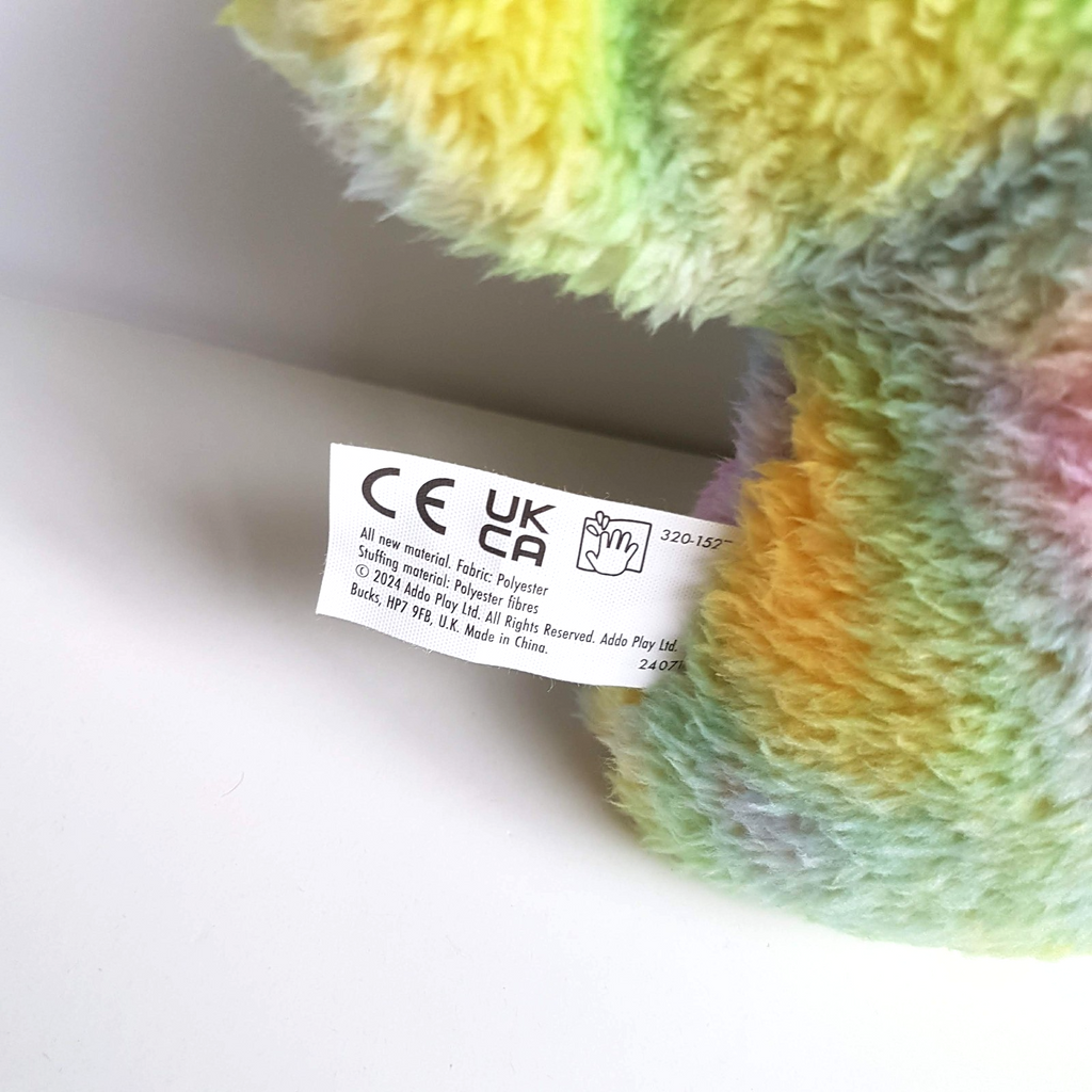 LARGE Fuggler Big Bigg Fugg SCREECH Funny Ugly Monster Soft Toy Tie Die Teeth12