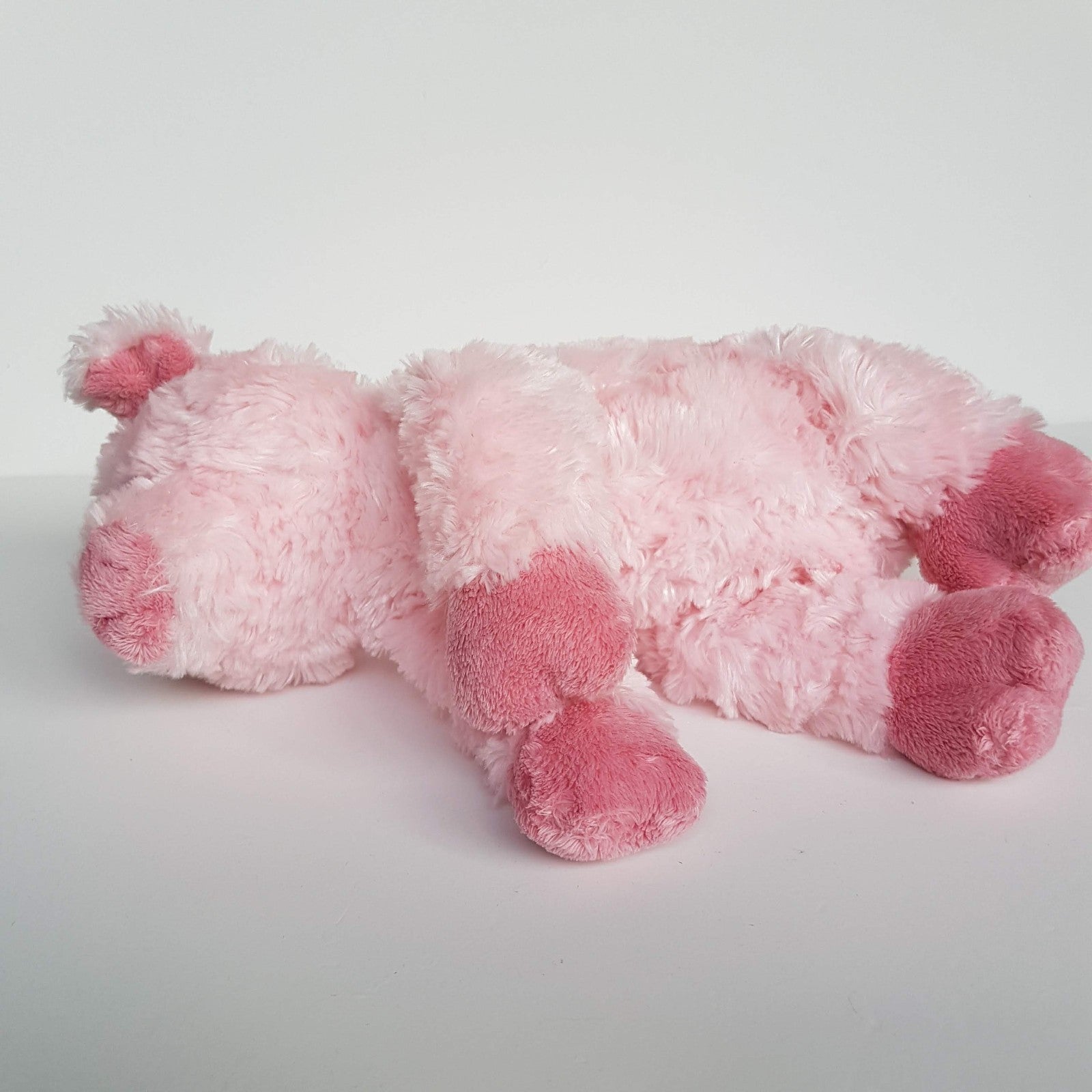 Tomfoolery MINKPLUSH PIG Little Miss P Stuffed Animal 17cm Pink Soft Toy Floppy10