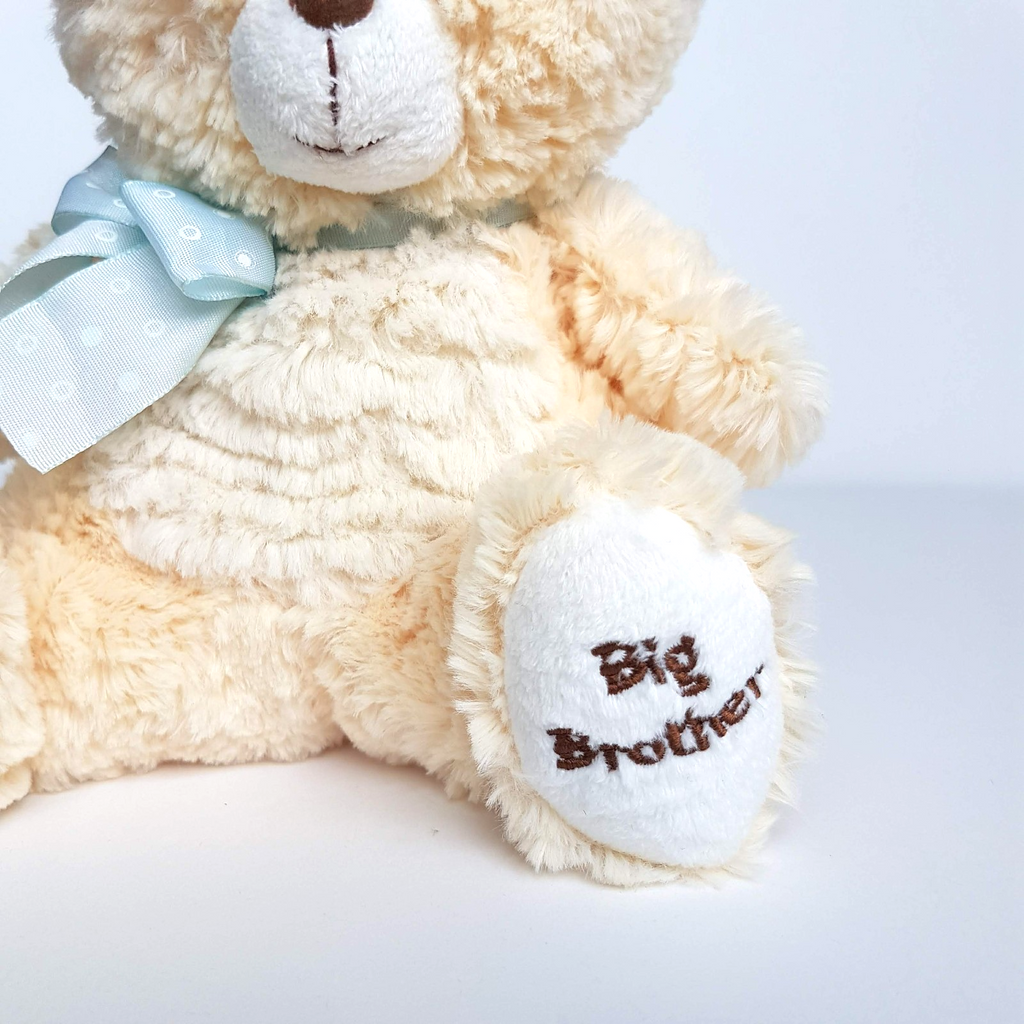 Nat & Jules BIG BROTHER Baby Teddy Bear 19cm 2012 Soft Toy Stuffed Animal Yellow3