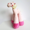 Bambino ARABIAN CAMEL FUNNY FEET Large Pink Plush 46cm Stuffed Animal Soft Toy0