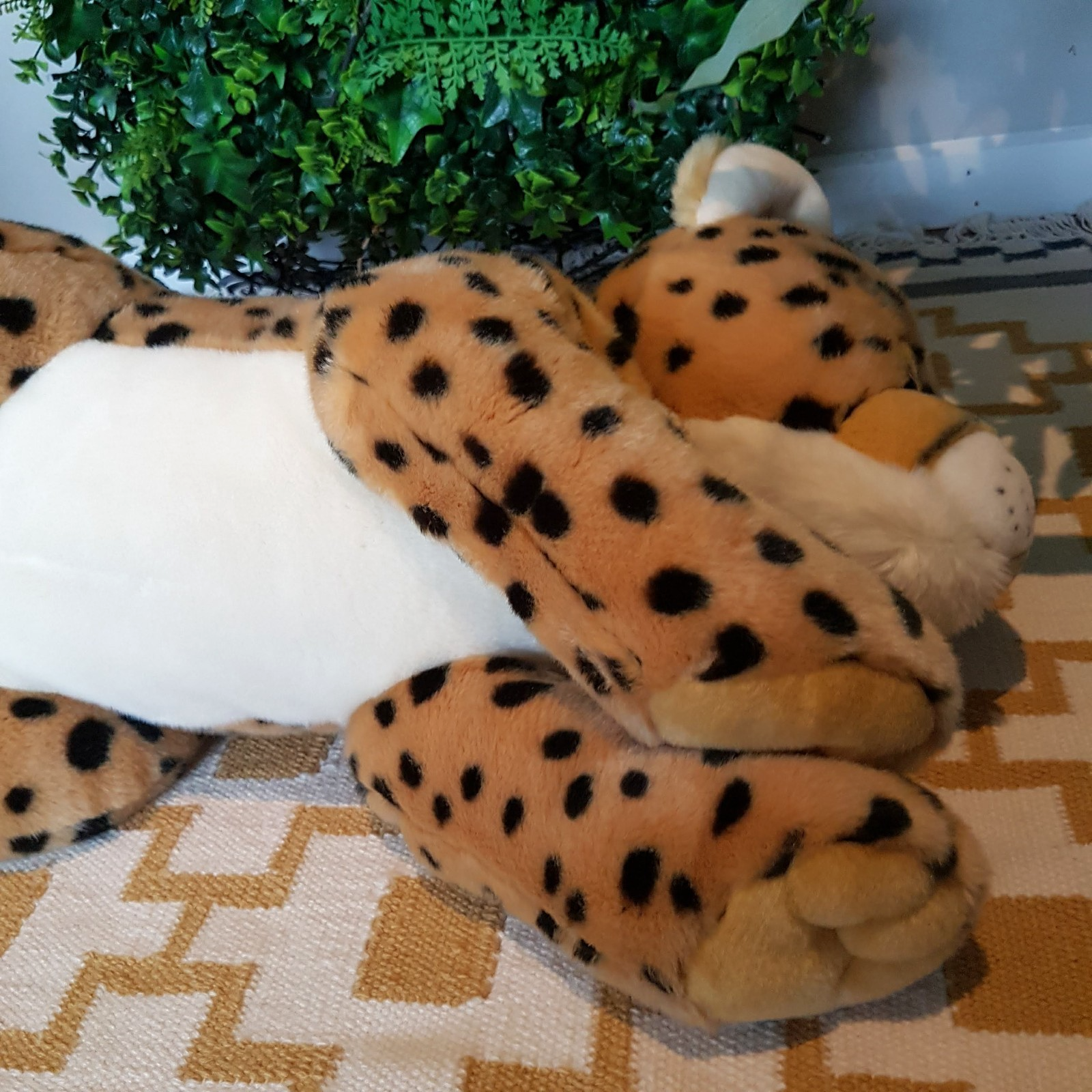 Large 63cm Long Korimco CHEETAH WILD CAT Plush Stuffed Animal Soft Toy Cuddly6