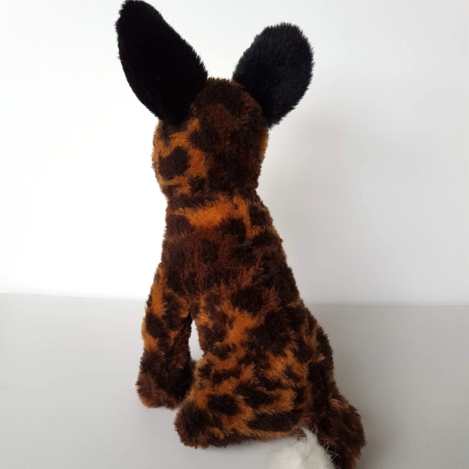 AFRICAN WILD DOG Plush PAINTED WOLF Hyena  27cm Stuffed Animal Soft Toy Safari4