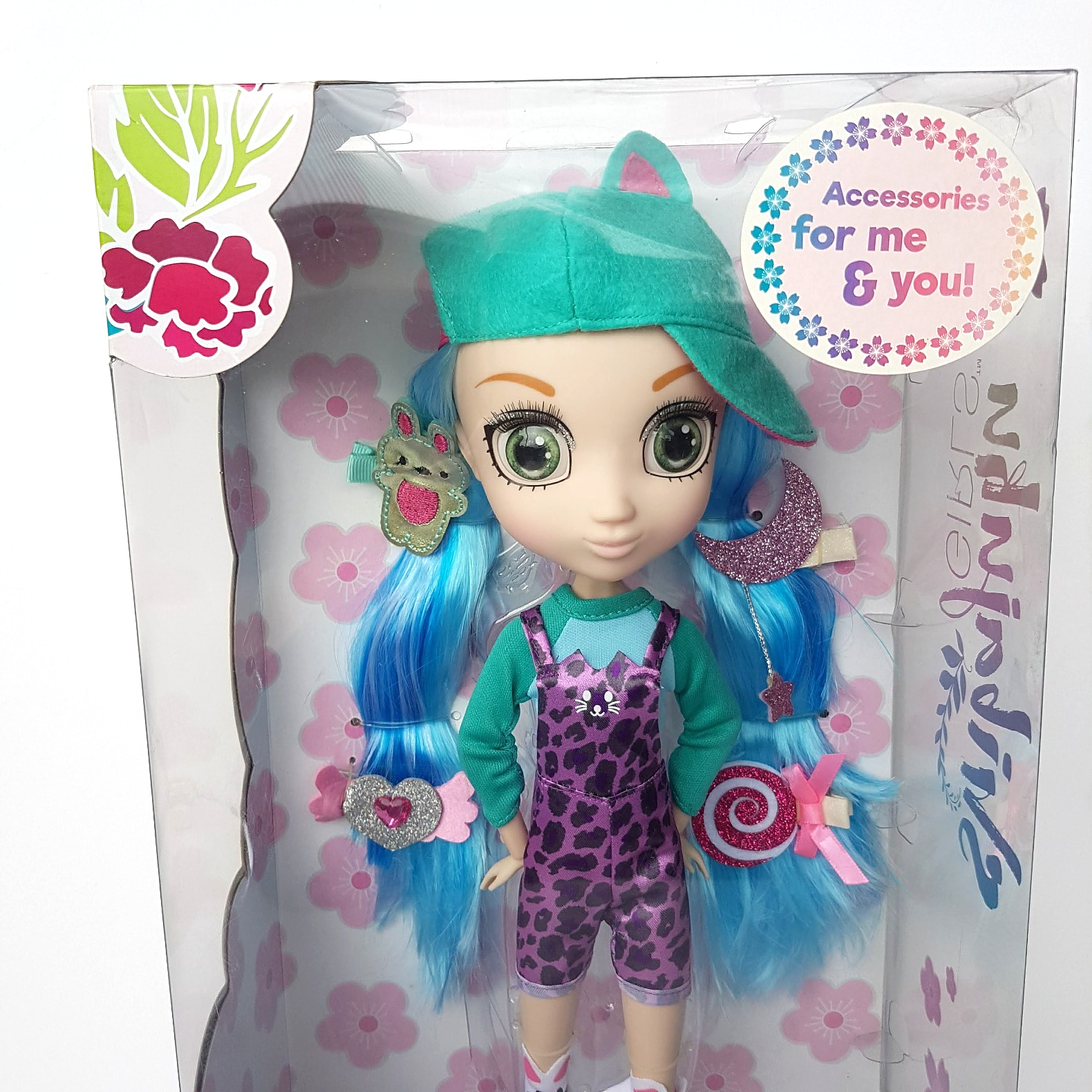 SHIBAJUKA GIRLS Doll KOE 2016 13" Retired Rare NRFB Fashion Doll Pink Blue Toy1