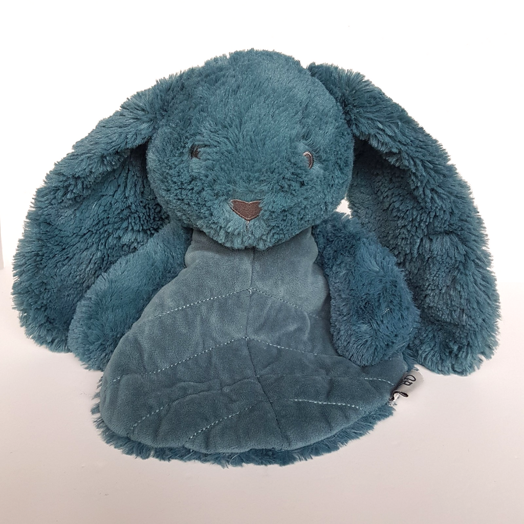 OB Designs BANJO BUNNY Baby Lovey Security Blanket Comforter Soft Toy Animal3