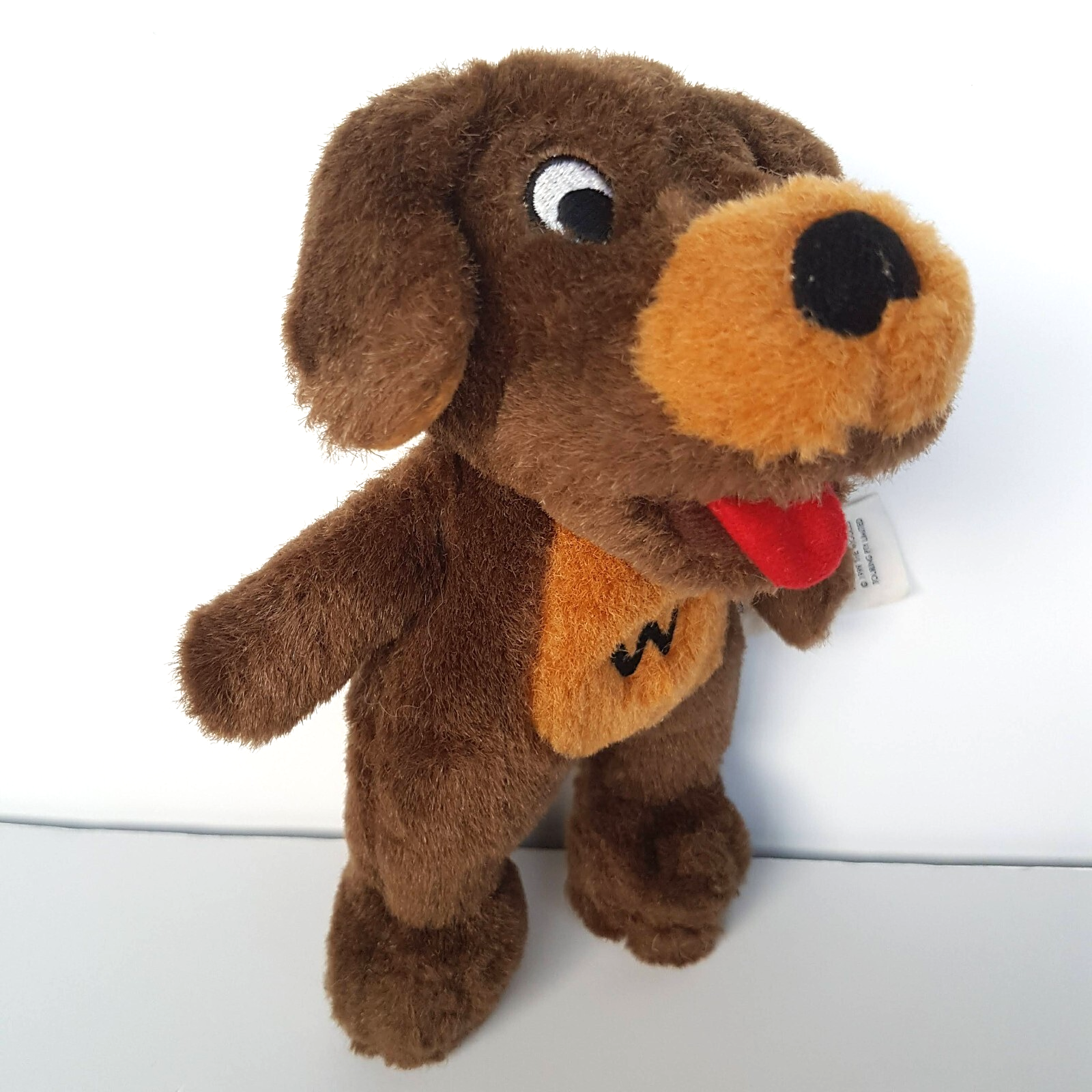 1999 Wiggles WAGS THE DOG Plush 17cm Vintage BeanBag Stuffed Animal Soft Toy1