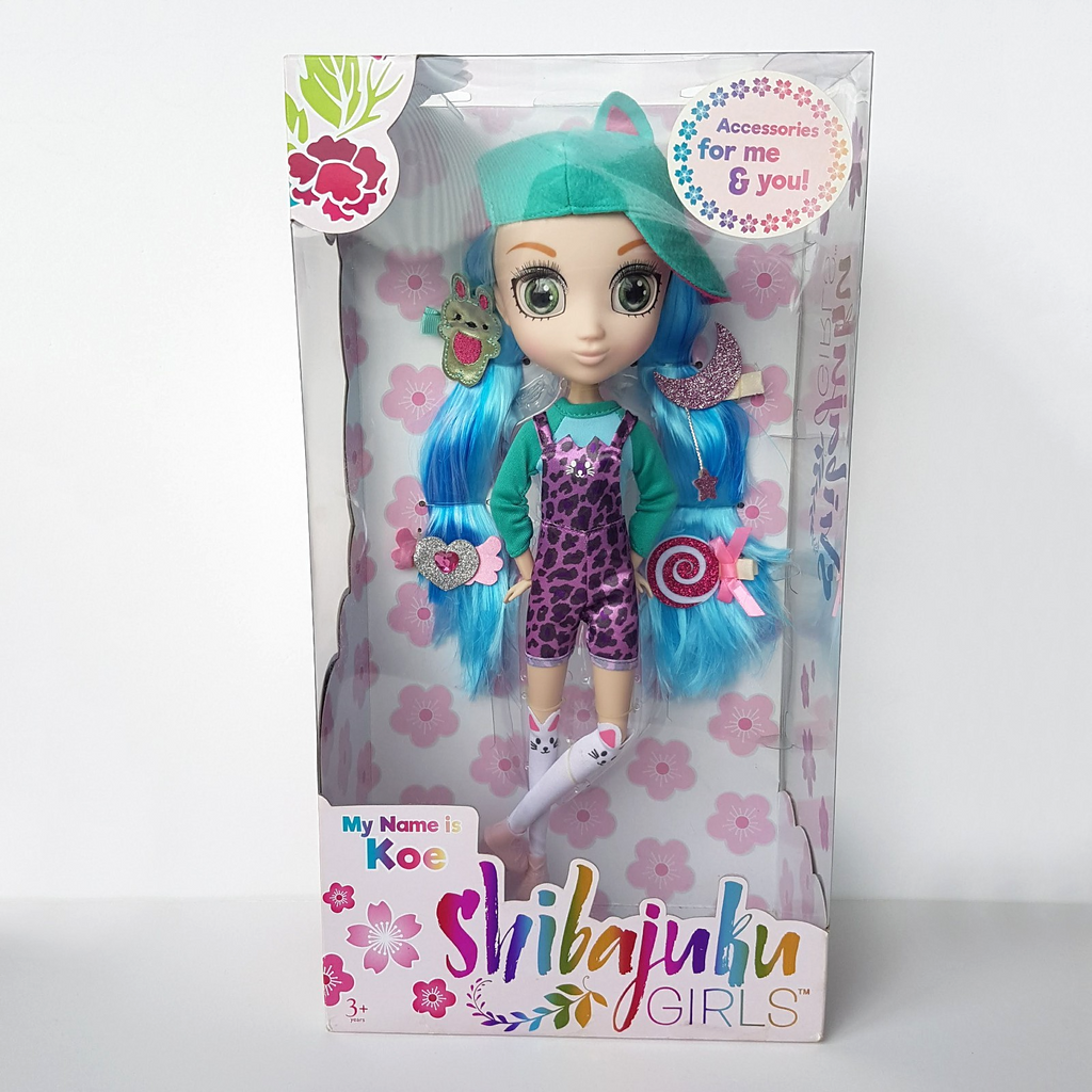 SHIBAJUKA GIRLS Doll KOE 2016 13" Retired Rare NRFB Fashion Doll Pink Blue Toy0