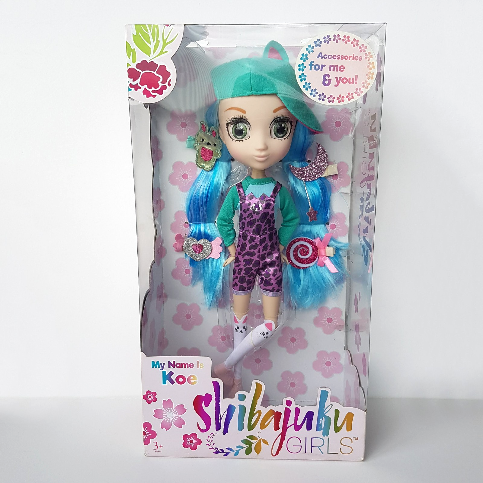 SHIBAJUKA GIRLS Doll KOE 2016 13" Retired Rare NRFB Fashion Doll Pink Blue Toy0