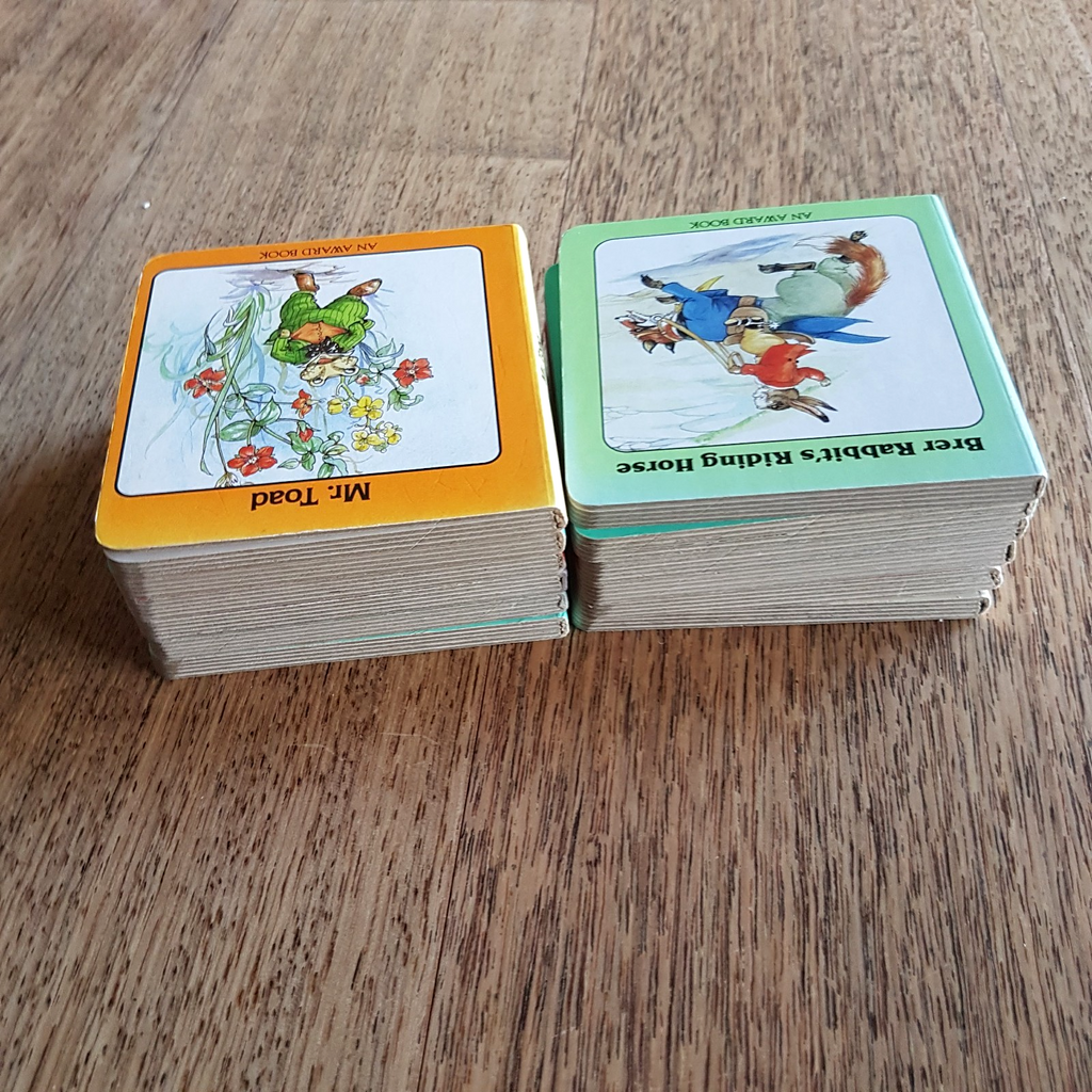 Vintage WIND IN THE WILLOWS & BRER RABBIT Book Lot Childrens Bundle Board 198817