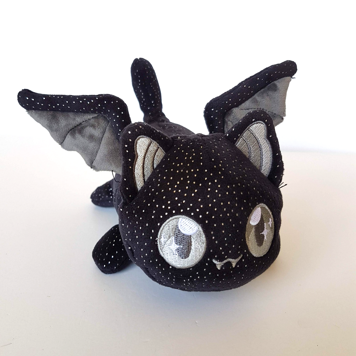 RARE Aphmau MeeMeows BAT CAT Halloween Plush Black Spot Soft Toy Stuffed Animal0