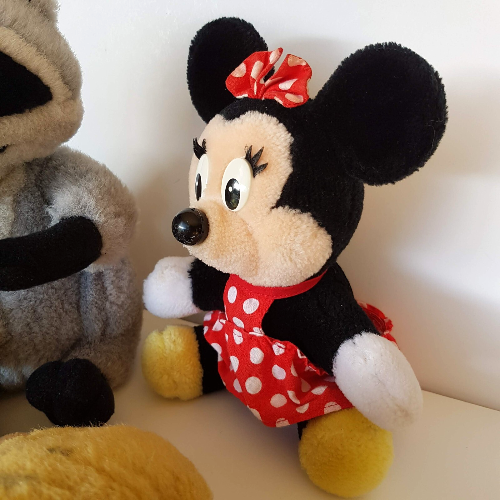 VTG Disney Pocahontas Meeko Minnie Mouse Simba Plush Stuffed Animal Soft Toy6