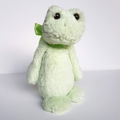 Bearington PASTEL GREEN FROG Stuffed Animal 27cm Reptile Soft Toy Cute Cuddly0