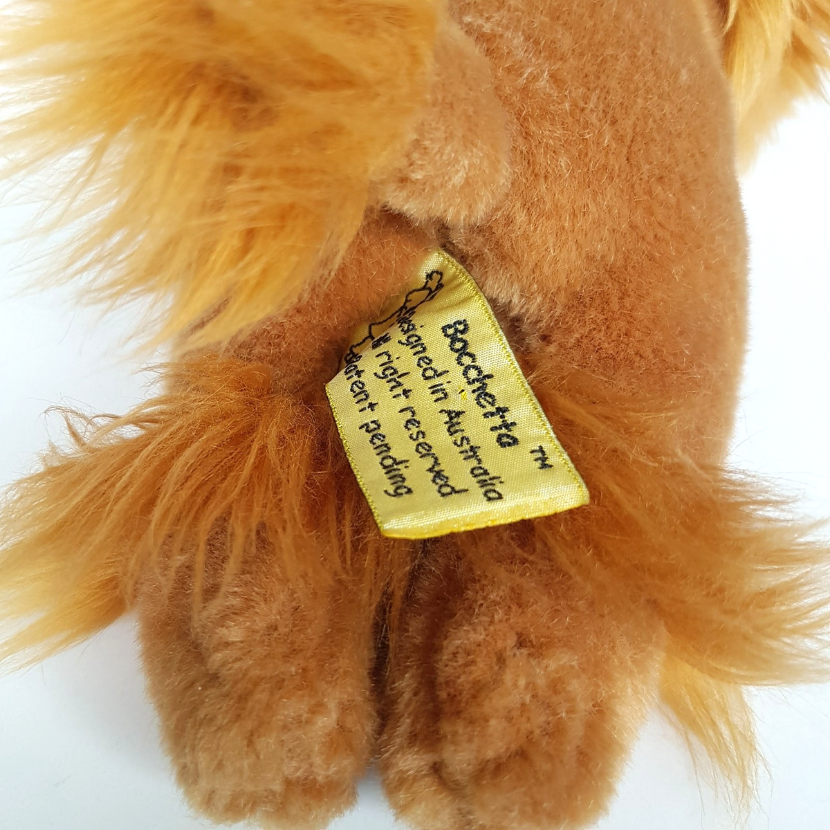 Bocchetta RED SETTER or POODLE DOG Puppy Plush 32cm long Soft Toy Stuffed Animal6