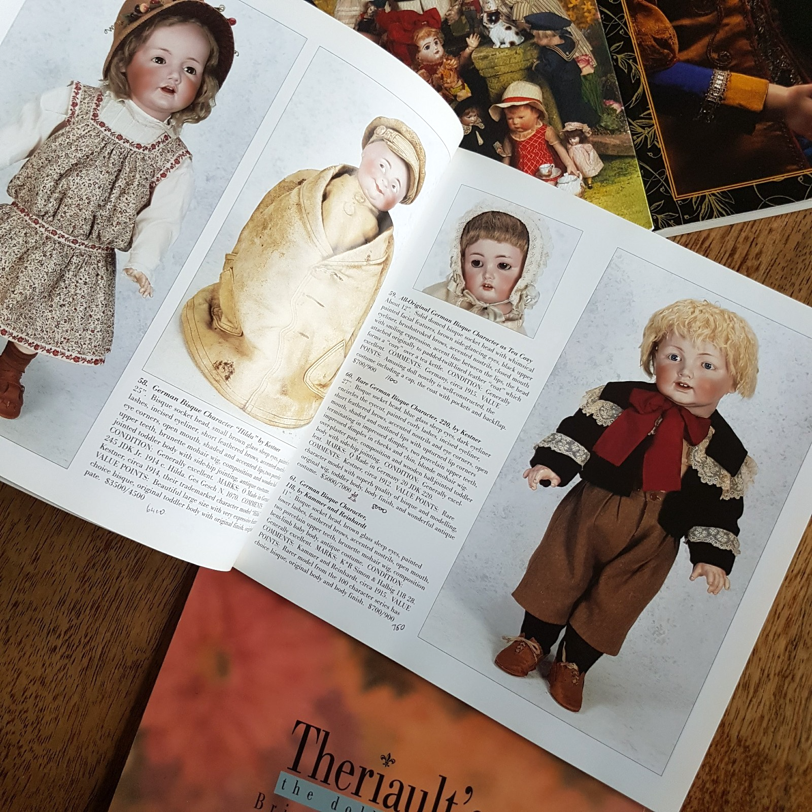 Theriault's DOLL CATALOGUE Bundle Fine Antique Doll Collection Auction Books9