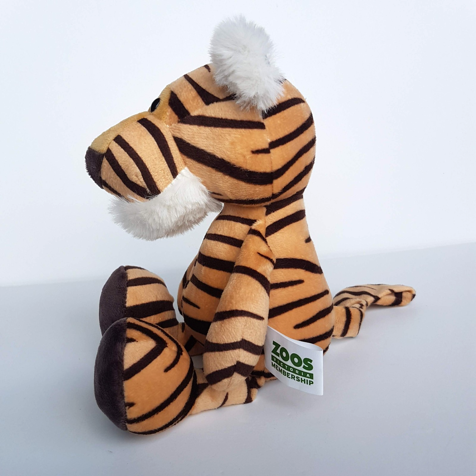 Zoos Victoria MEMBERSHIP TIGER Plush Wild Cat Stuffed Animal Soft Toy Safari2